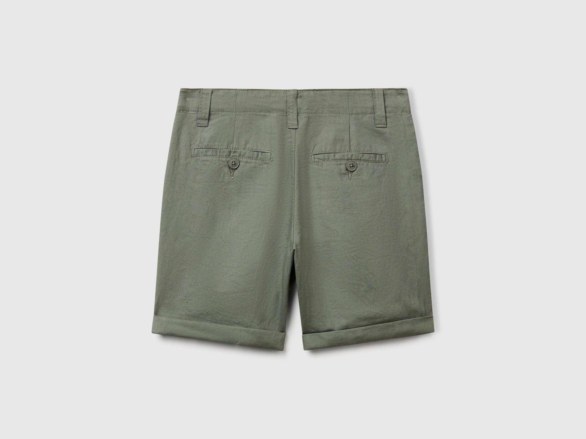 Bermuda chino en lin mélangé – Image 2