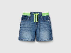 Pantalon court droit en jean Pantalon court droit en jean