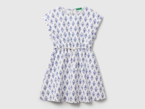 Robe évasée à motifs Robe évasée à motifs