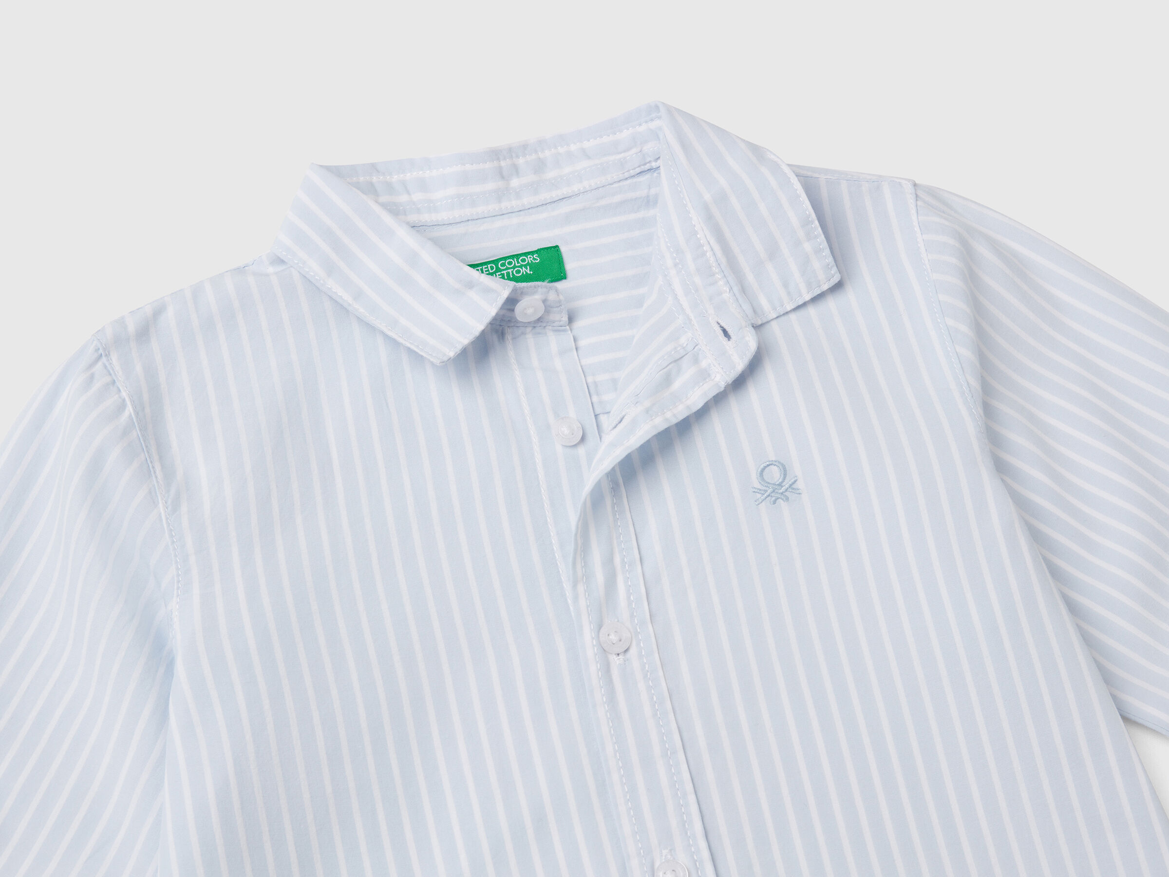 Chemise à rayures en pur coton – Image 3