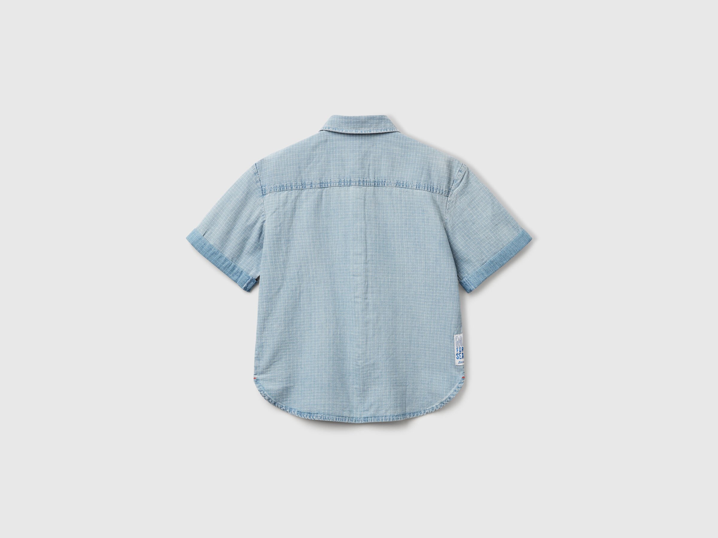 Chemise à carreaux avec poches – Image 2