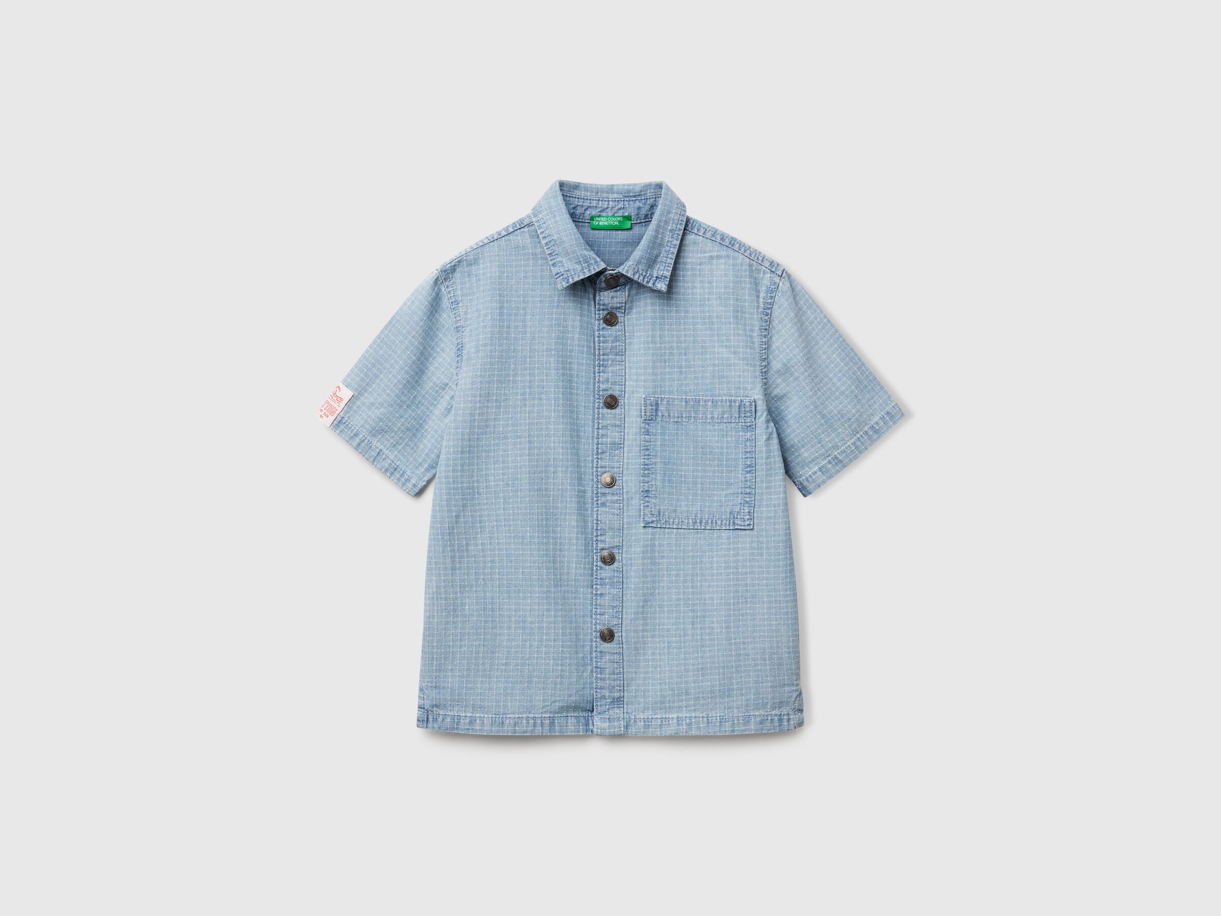 Chemise à carreaux en pur coton Chemise à carreaux en pur coton
