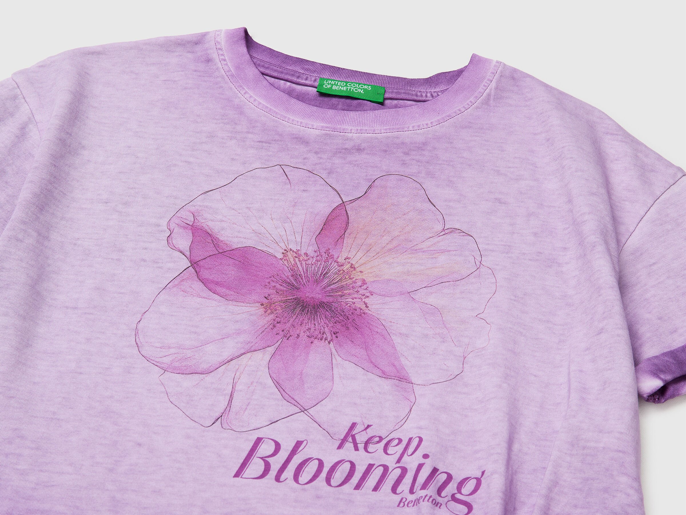 T-shirt imprimé et à nœud – Image 3