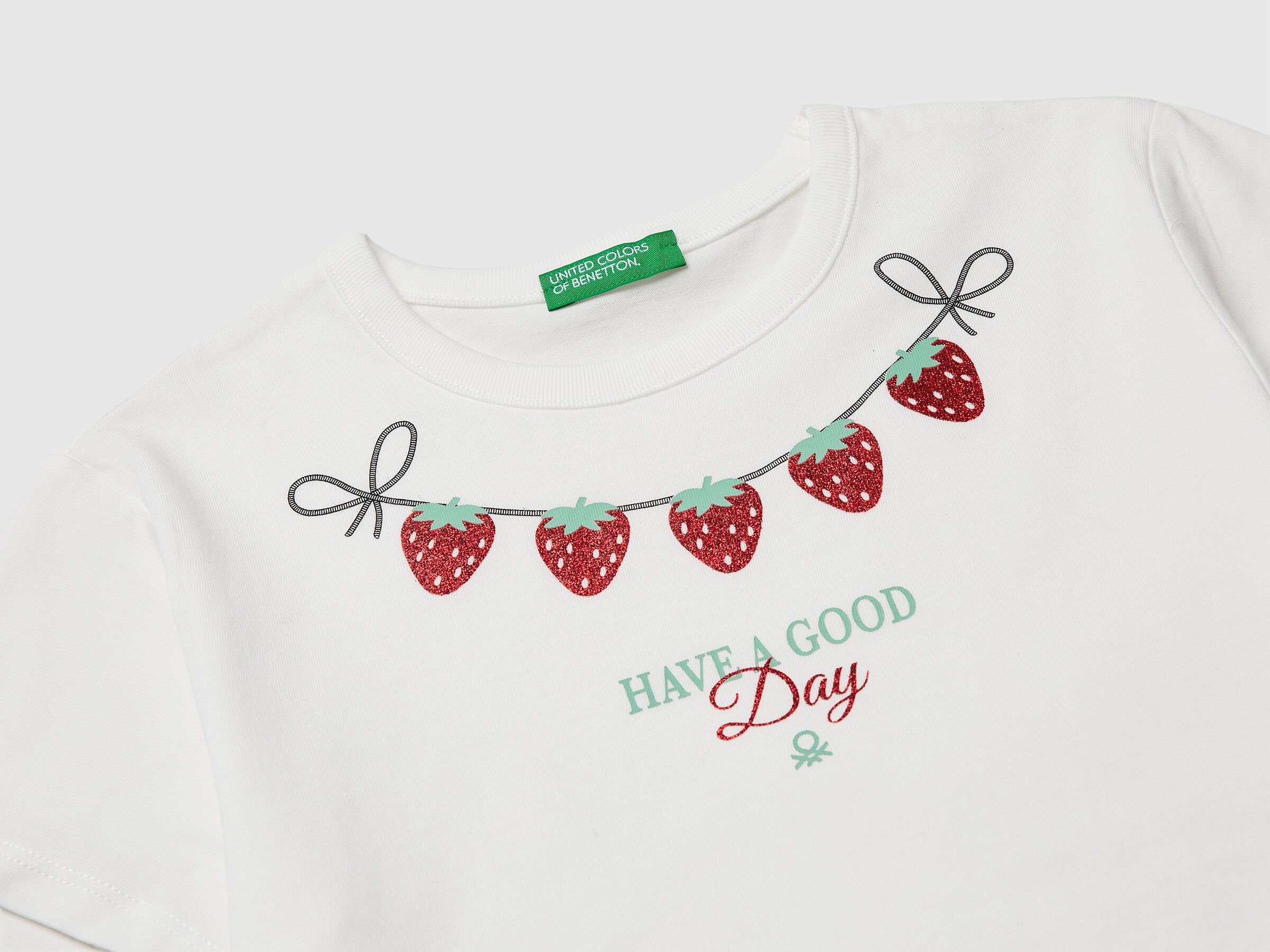 T-shirt imprimé et pailleté – Image 3
