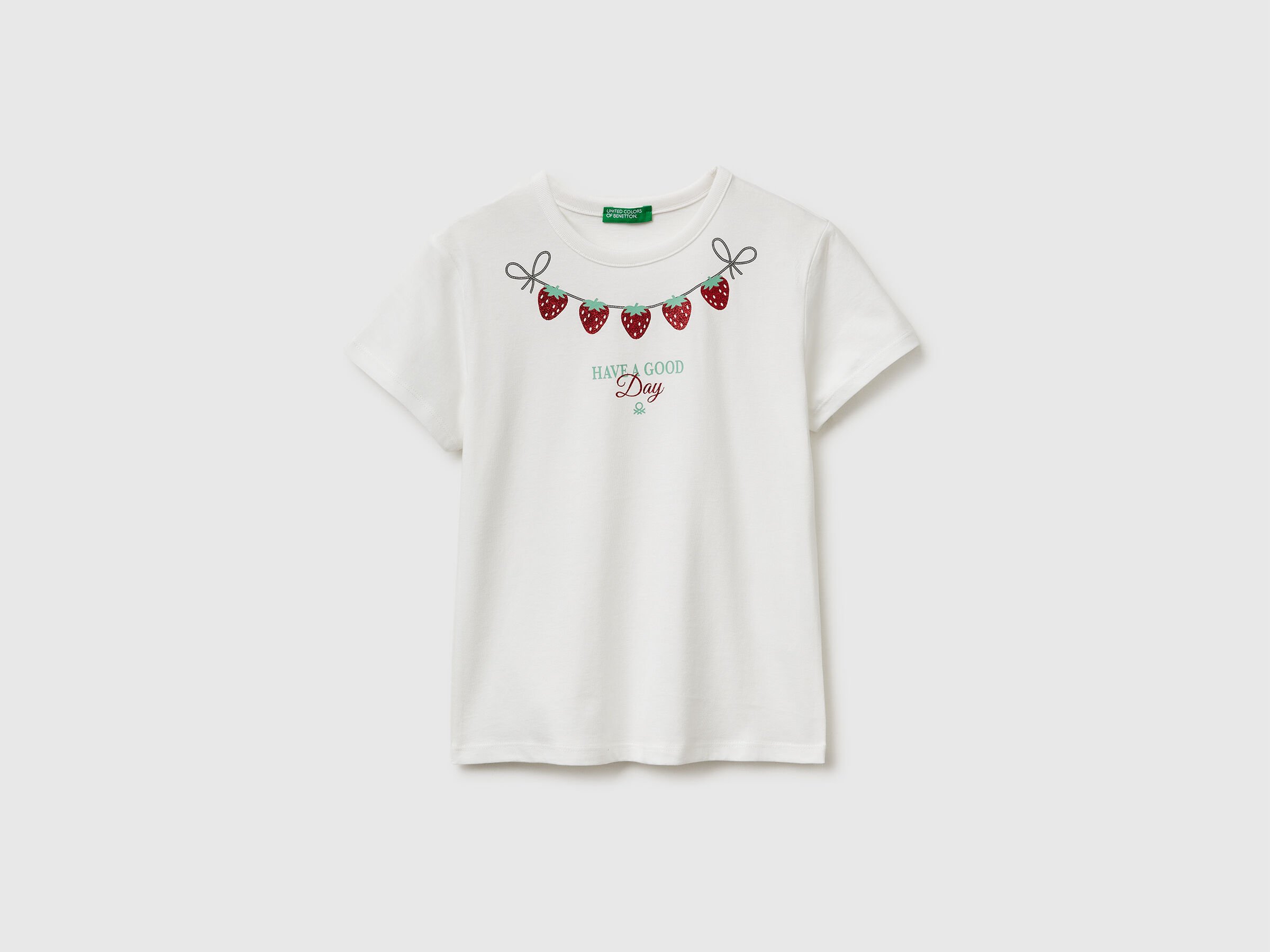 T-shirt imprimé et pailleté T-shirt imprimé et pailleté