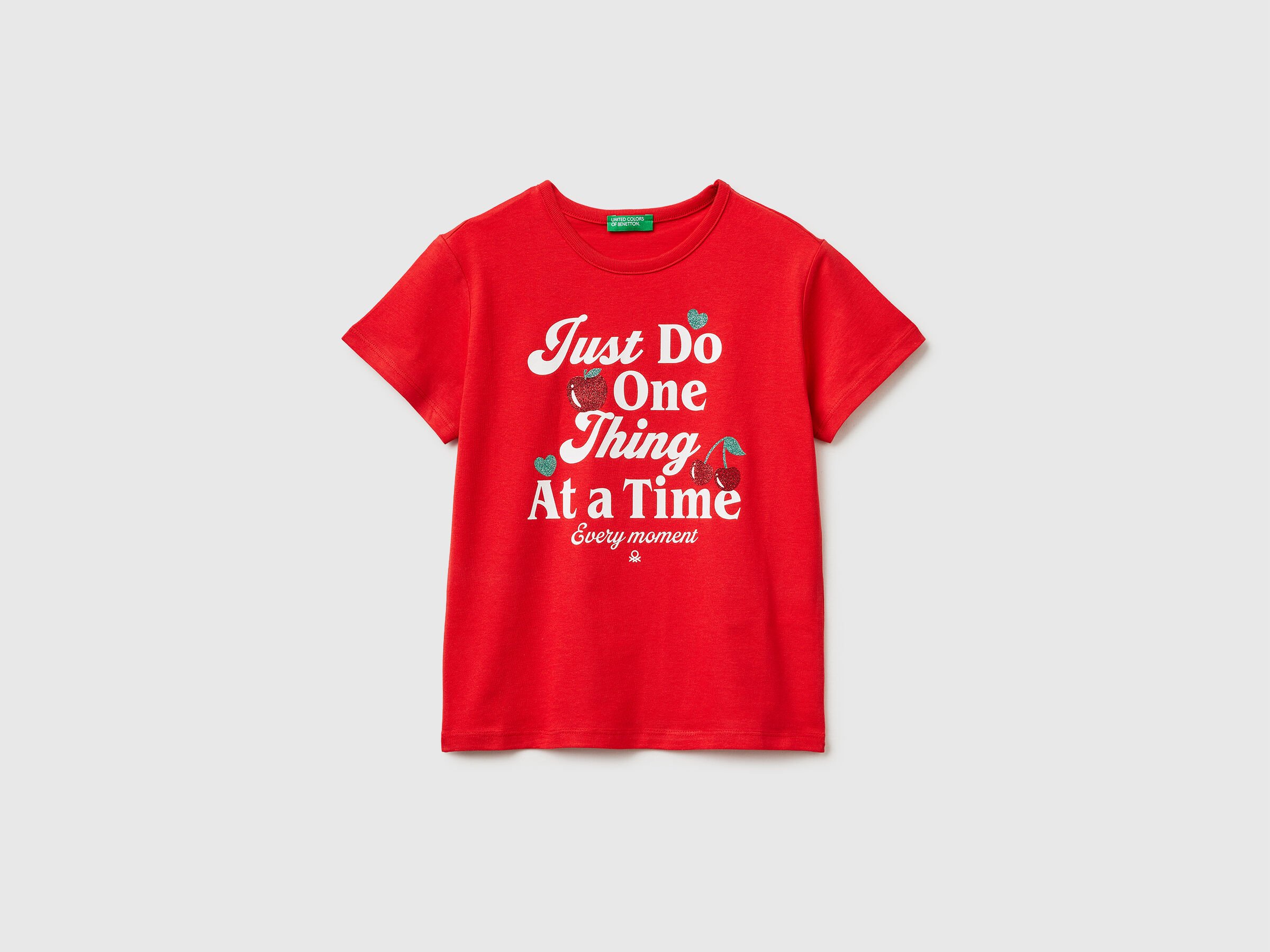T-shirt imprimé et pailleté T-shirt imprimé et pailleté
