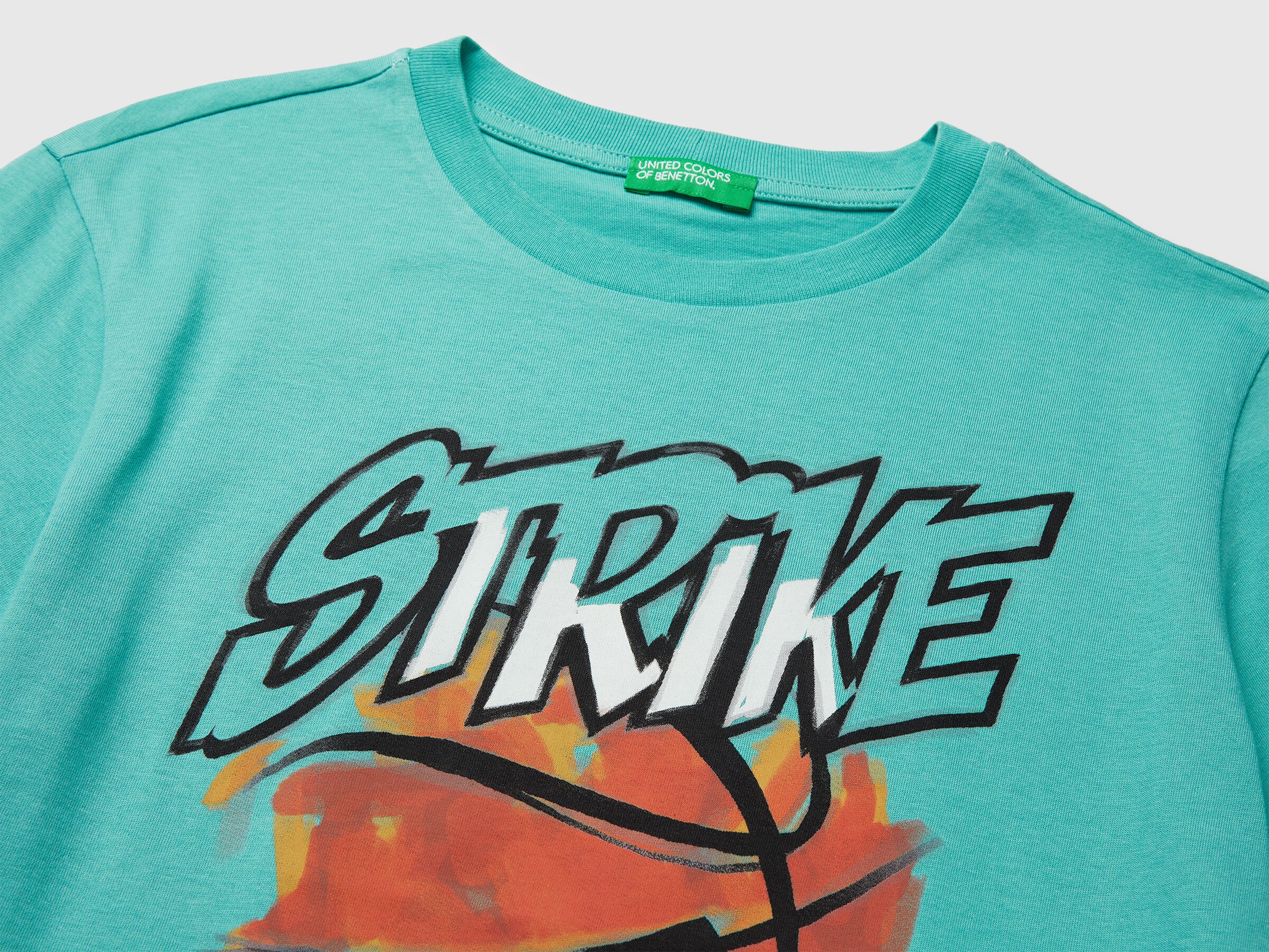 T-shirt imprimé en coton biologique – Image 3