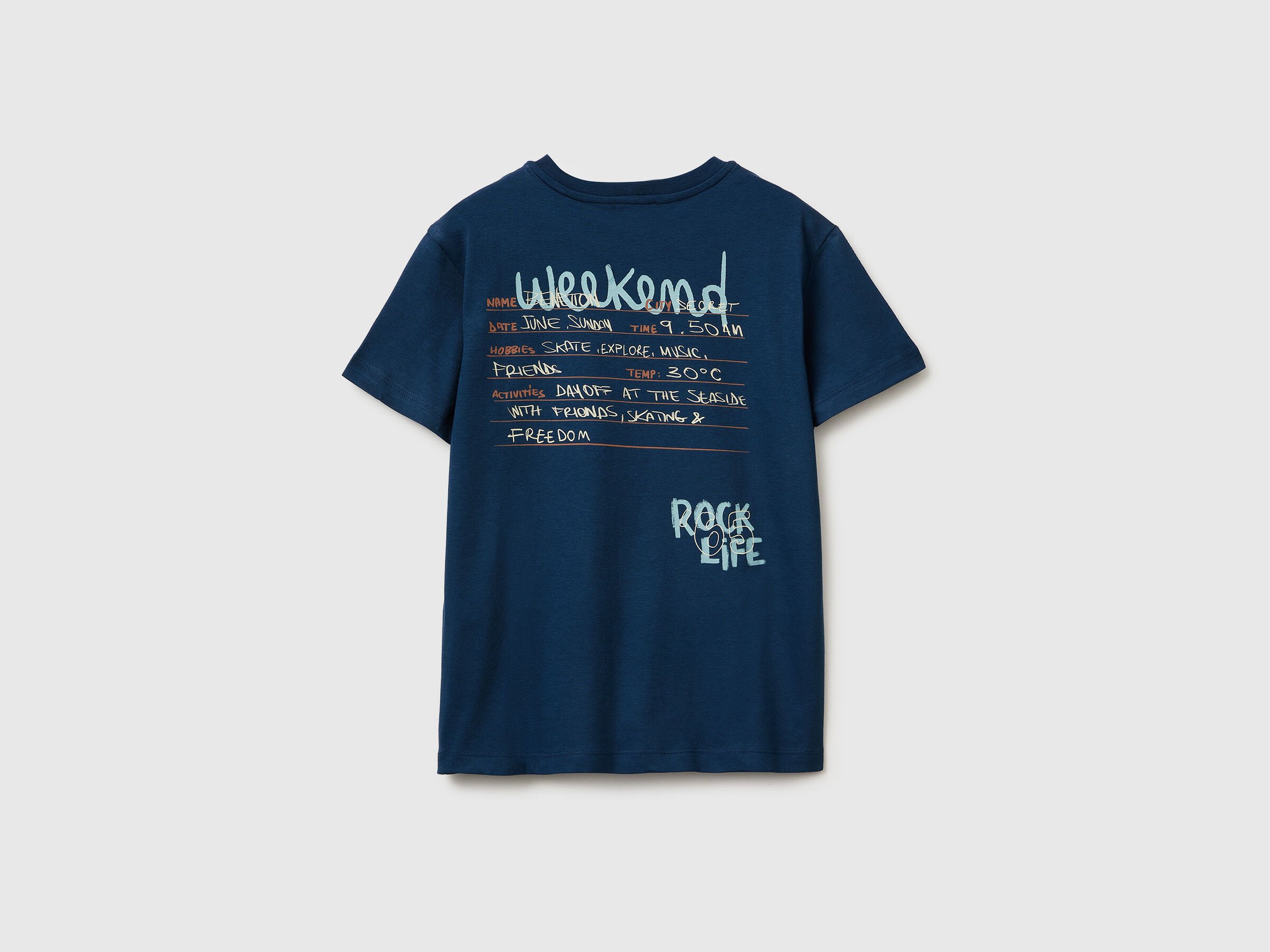 T-shirt imprimé en coton biologique – Image 2
