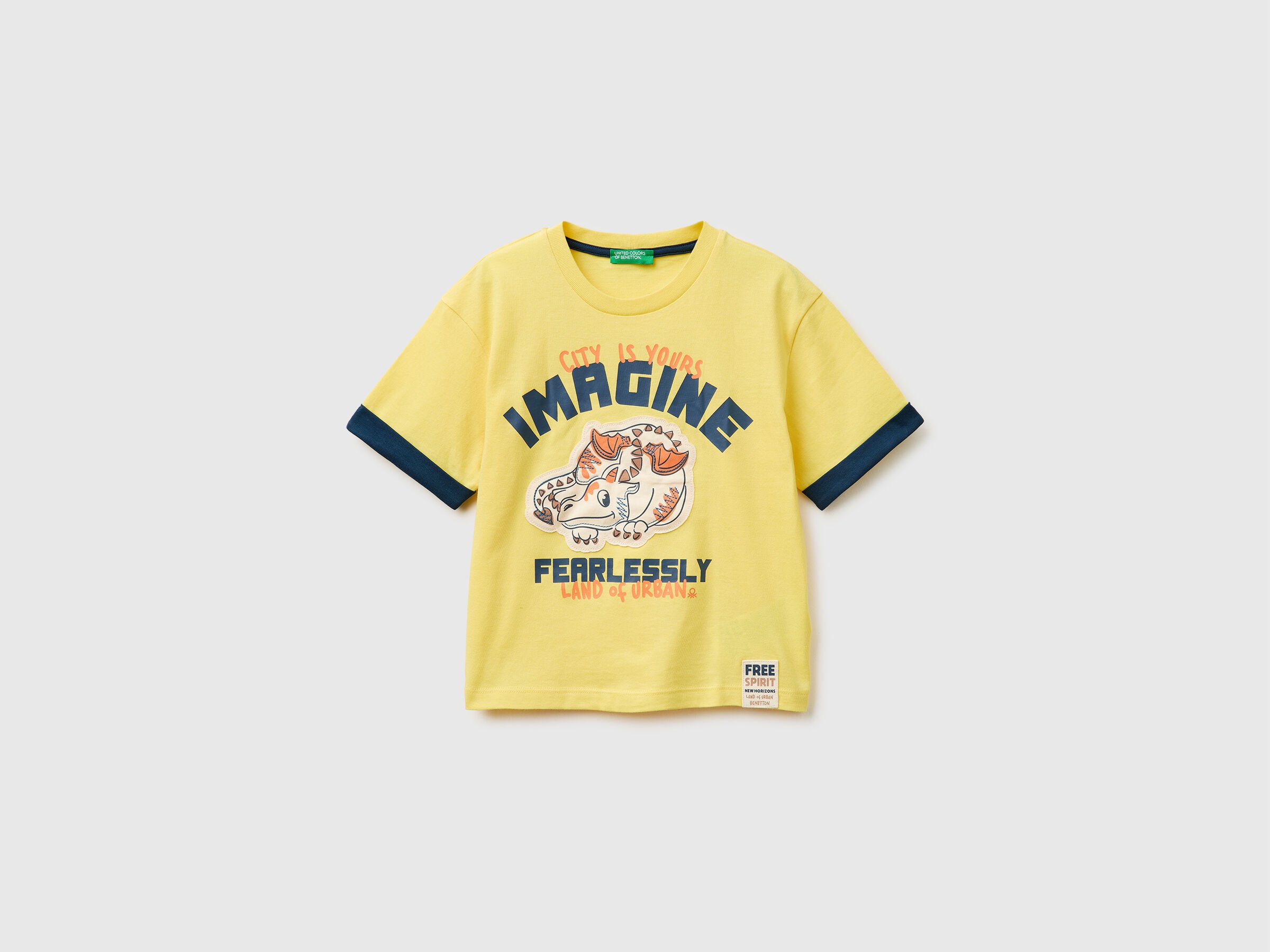 T-shirt en coton biologique imprimé T-shirt en coton biologique imprimé