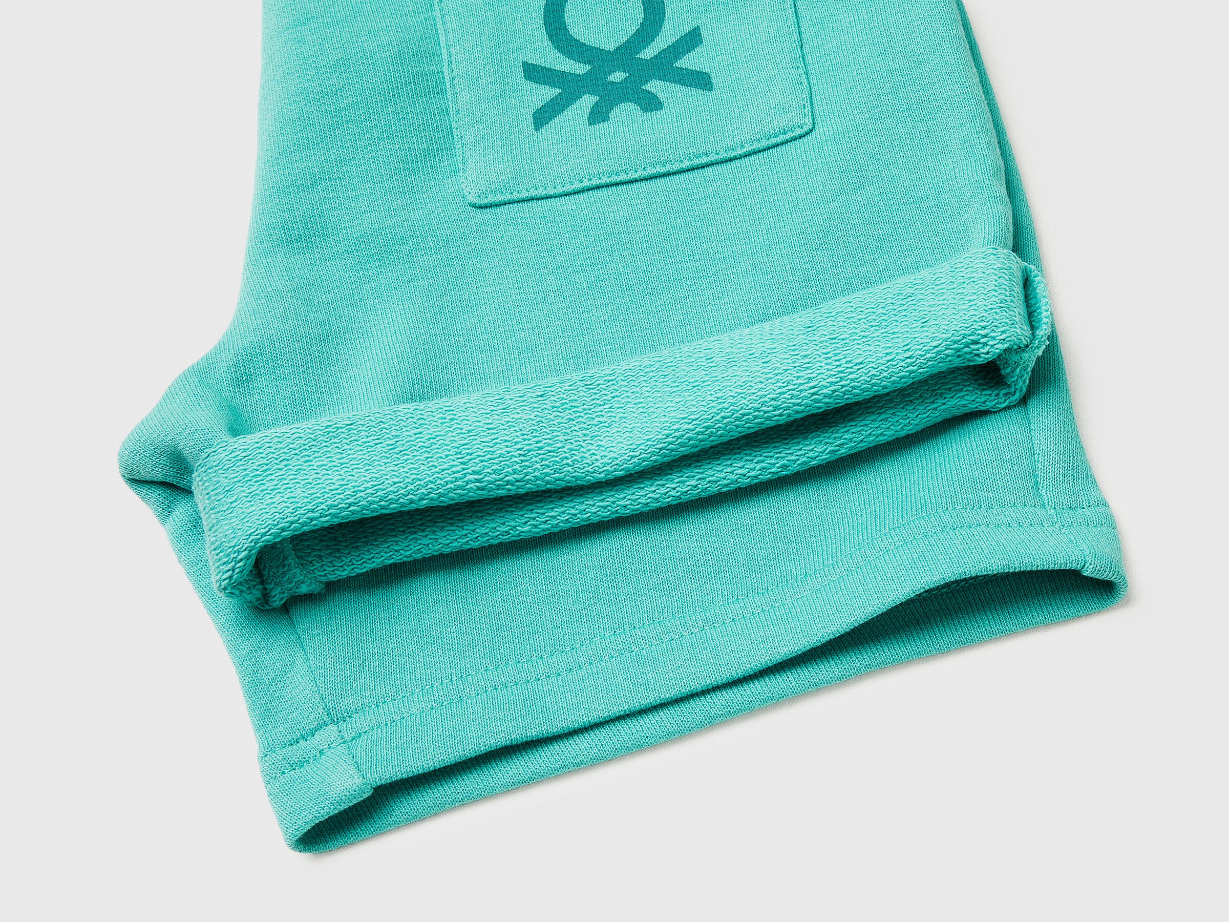 Bermudas en molleton de coton – Image 3