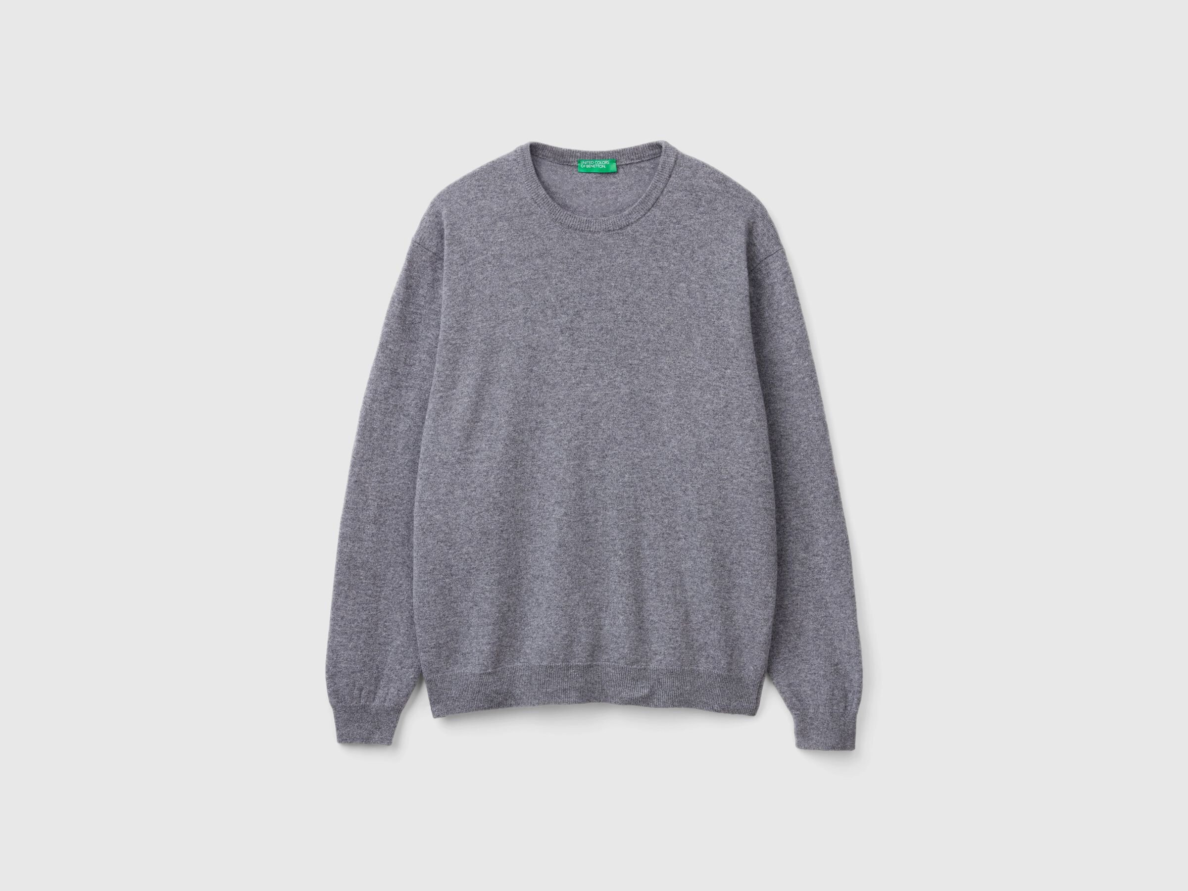 Pull gris foncé en pure laine mérinos – Image 4