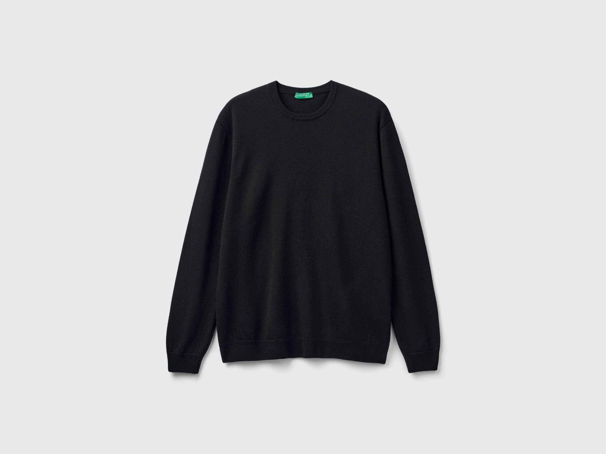 Pull noir en pure laine mérinos – Image 4