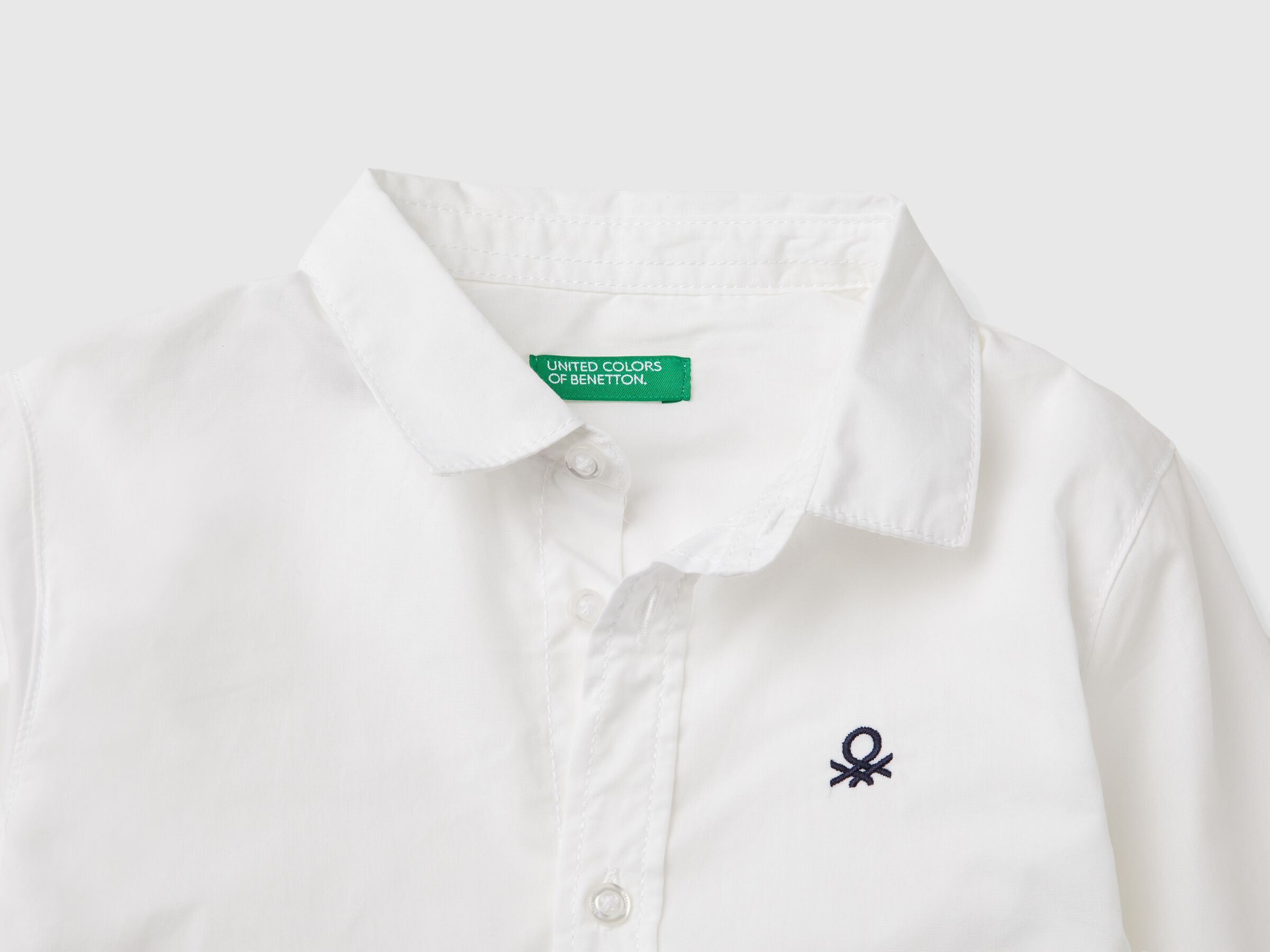 Chemise blanche en pur coton – Image 3