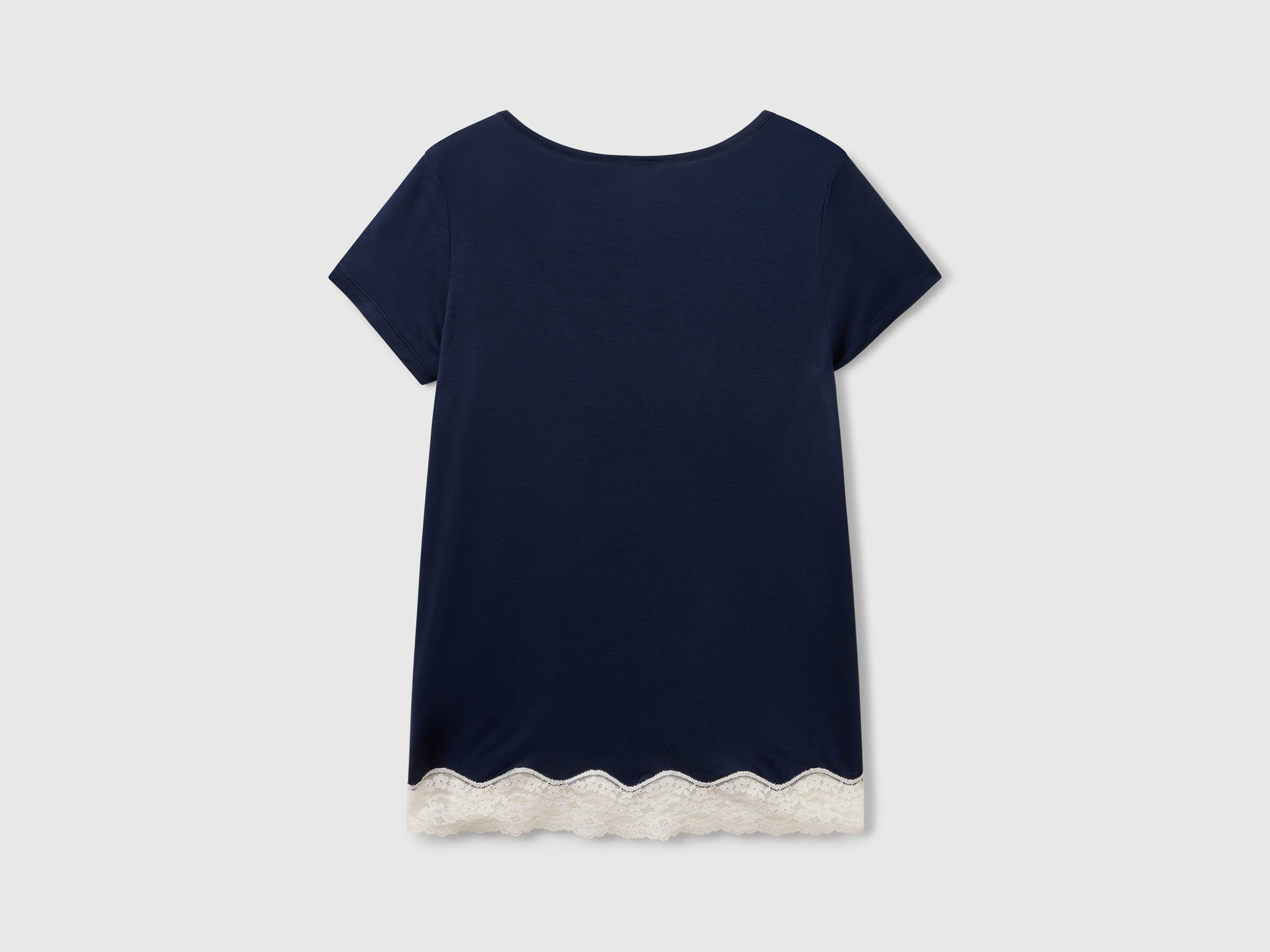 Chemise fluide bord dentelle – Image 4