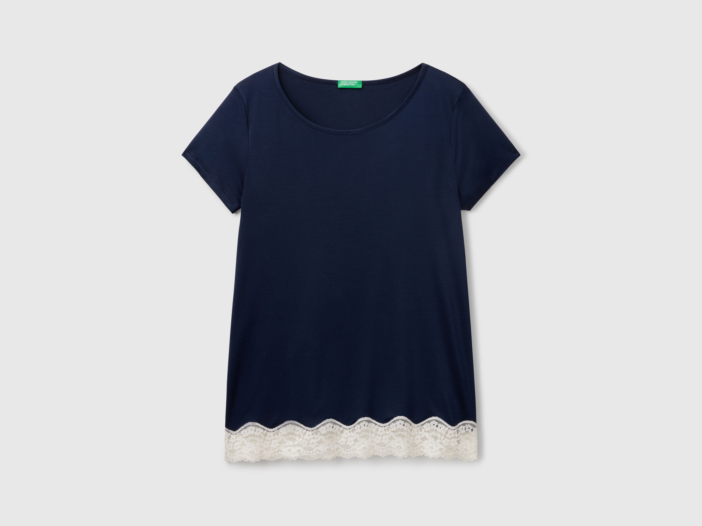 Chemise fluide bord dentelle – Image 3