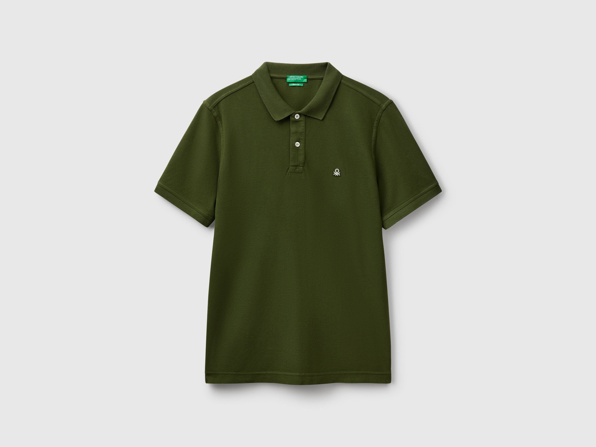 Polo regular vert olive Polo regular vert olive