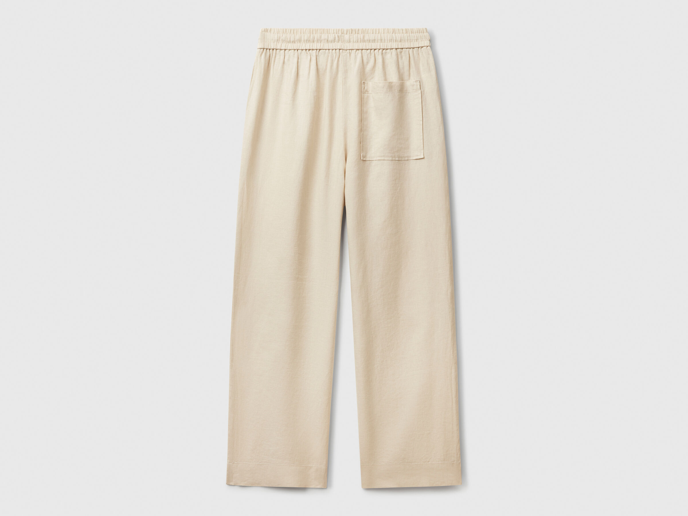 Pantalon pur lin avec élastique – Image 2