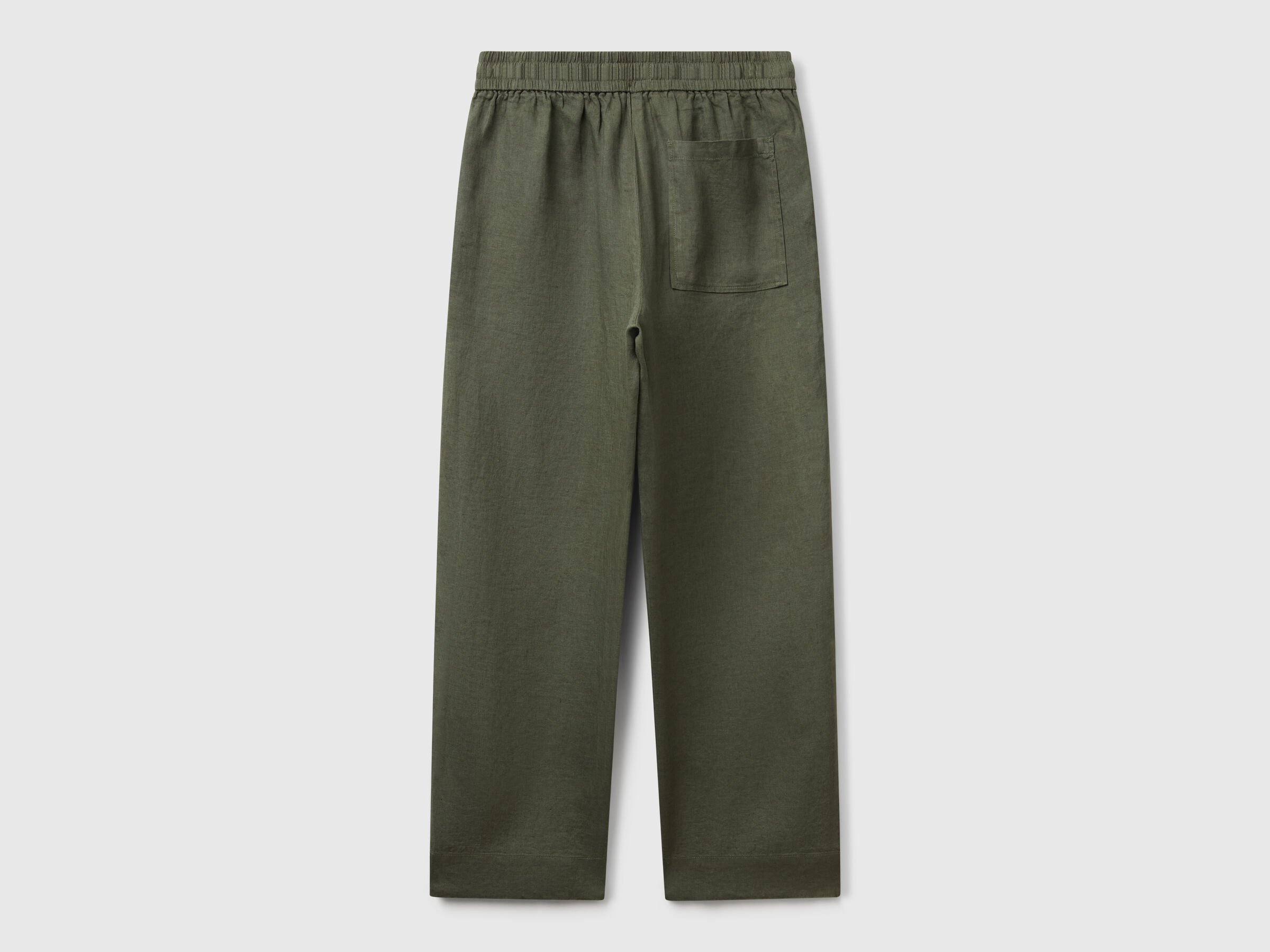 Pantalon pur lin avec élastique – Image 2