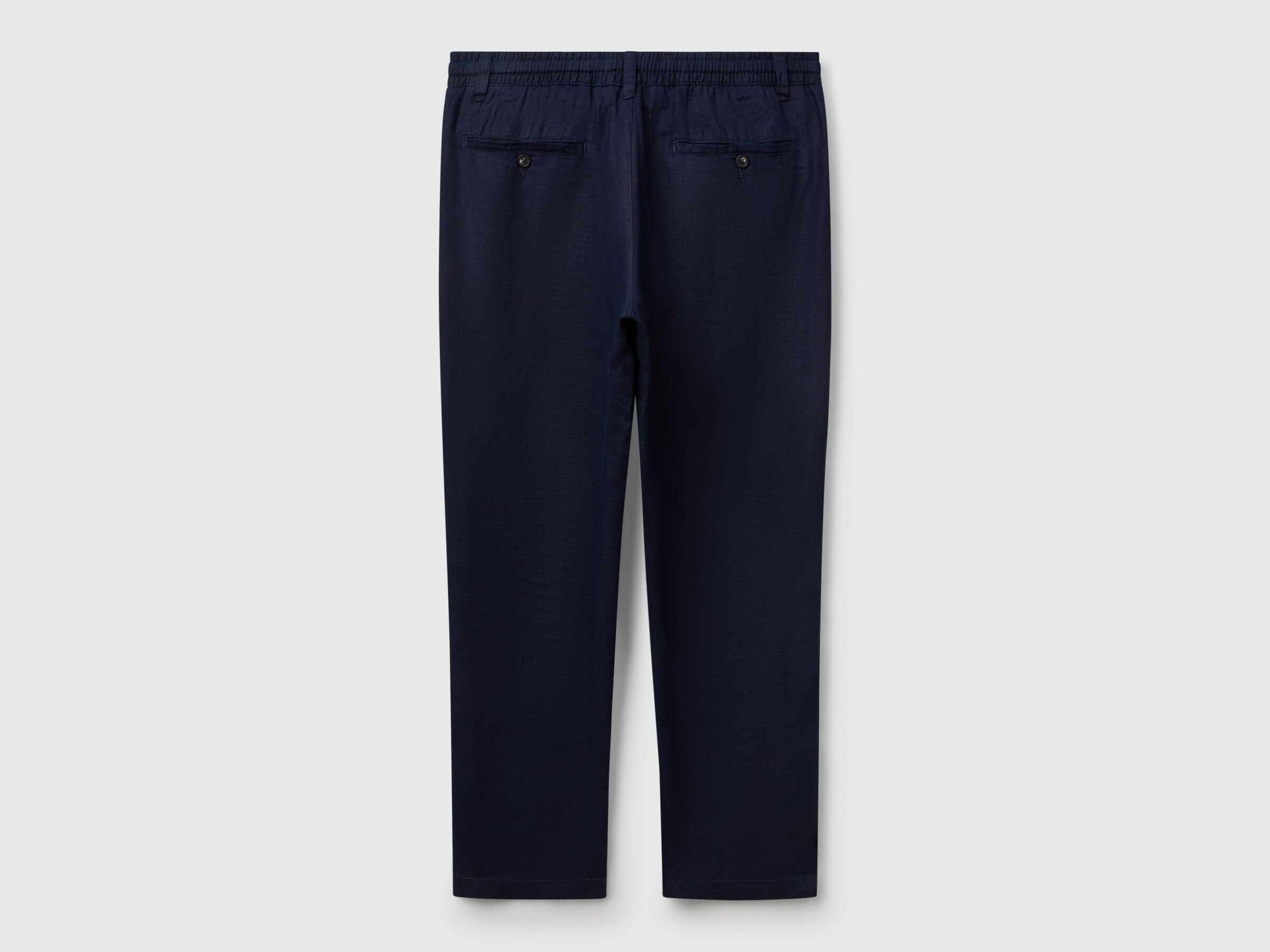 Pantalon à cordon en pur lin – Image 2