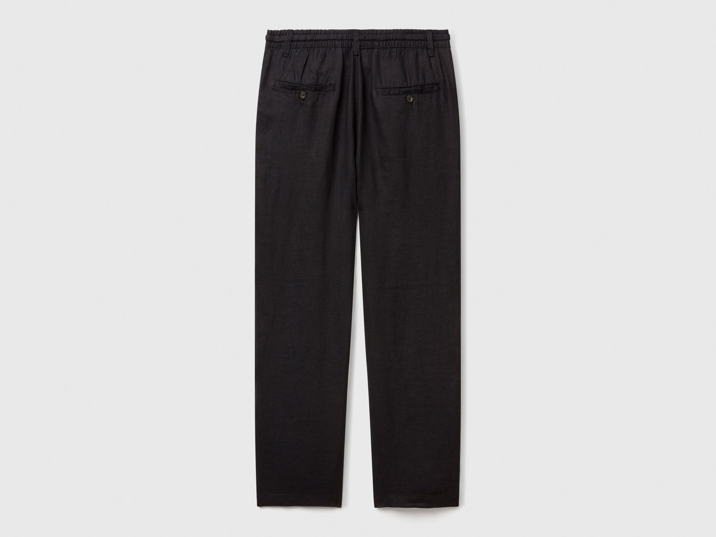 Pantalon à cordon en pur lin – Image 2