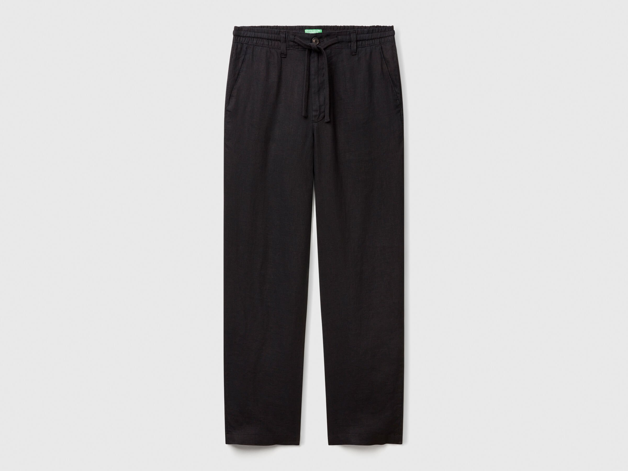 Pantalon à cordon en pur lin Pantalon à cordon en pur lin