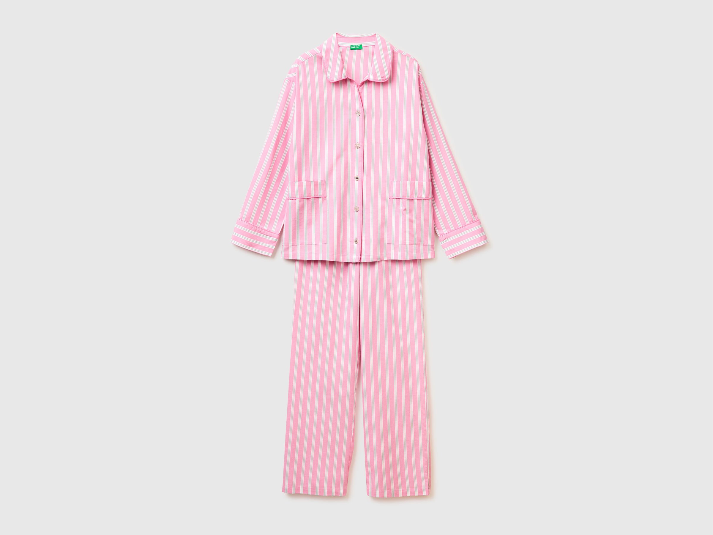 Pyjama rayé ouvert Pyjama rayé ouvert