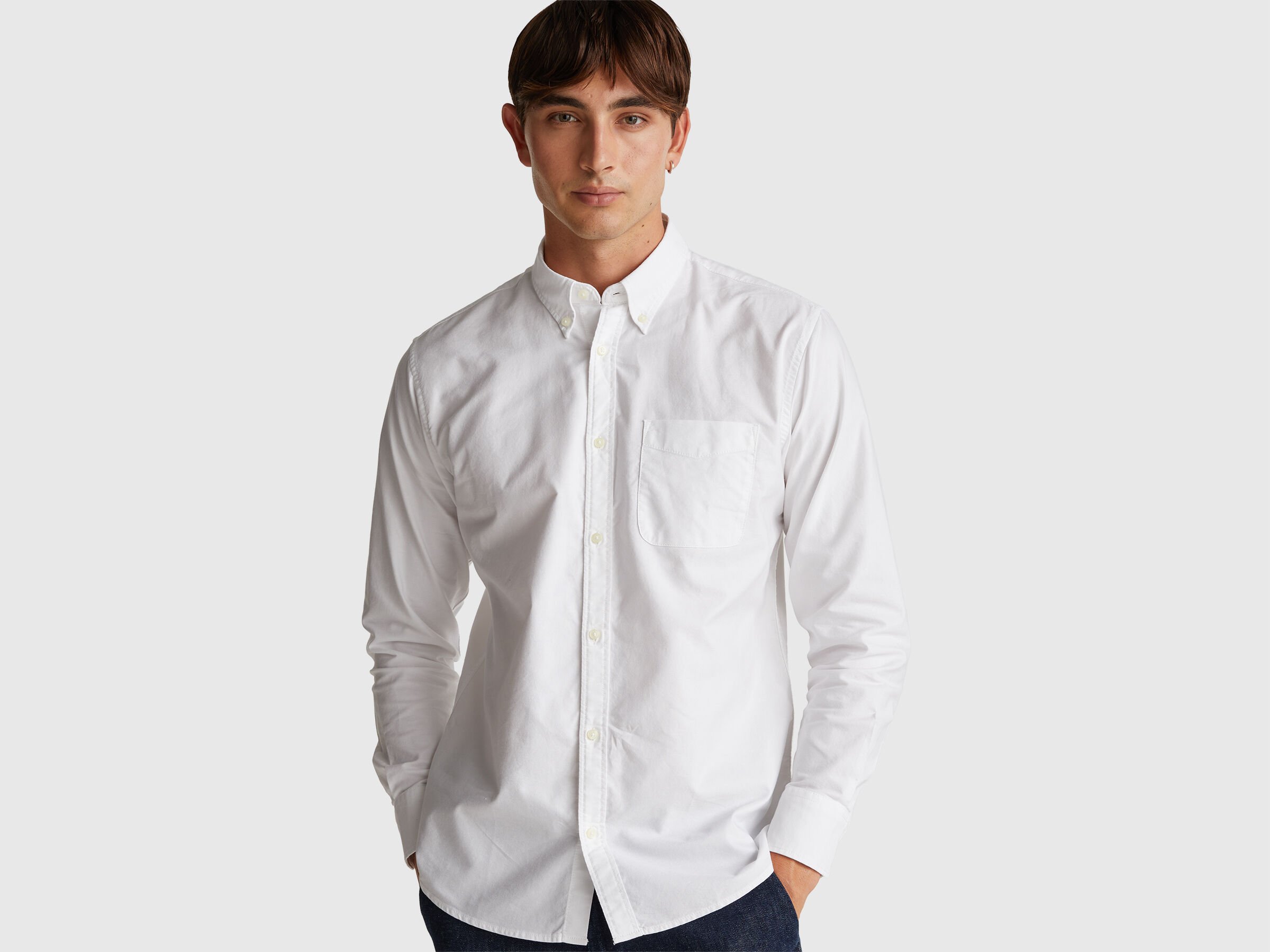 Chemise slim fit à boutons Chemise slim fit à boutons