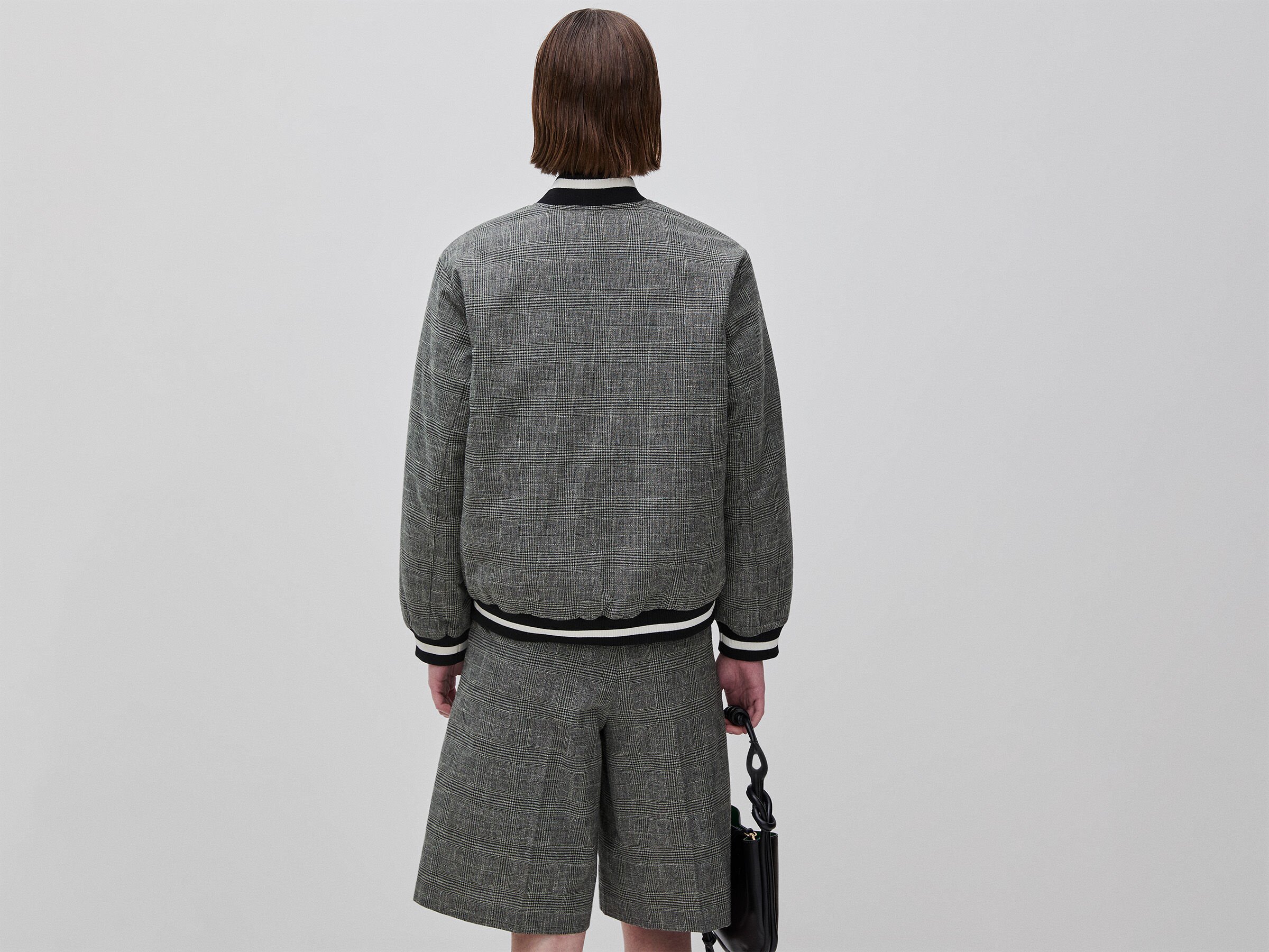 Veste bomber Prince de Galles – Image 3