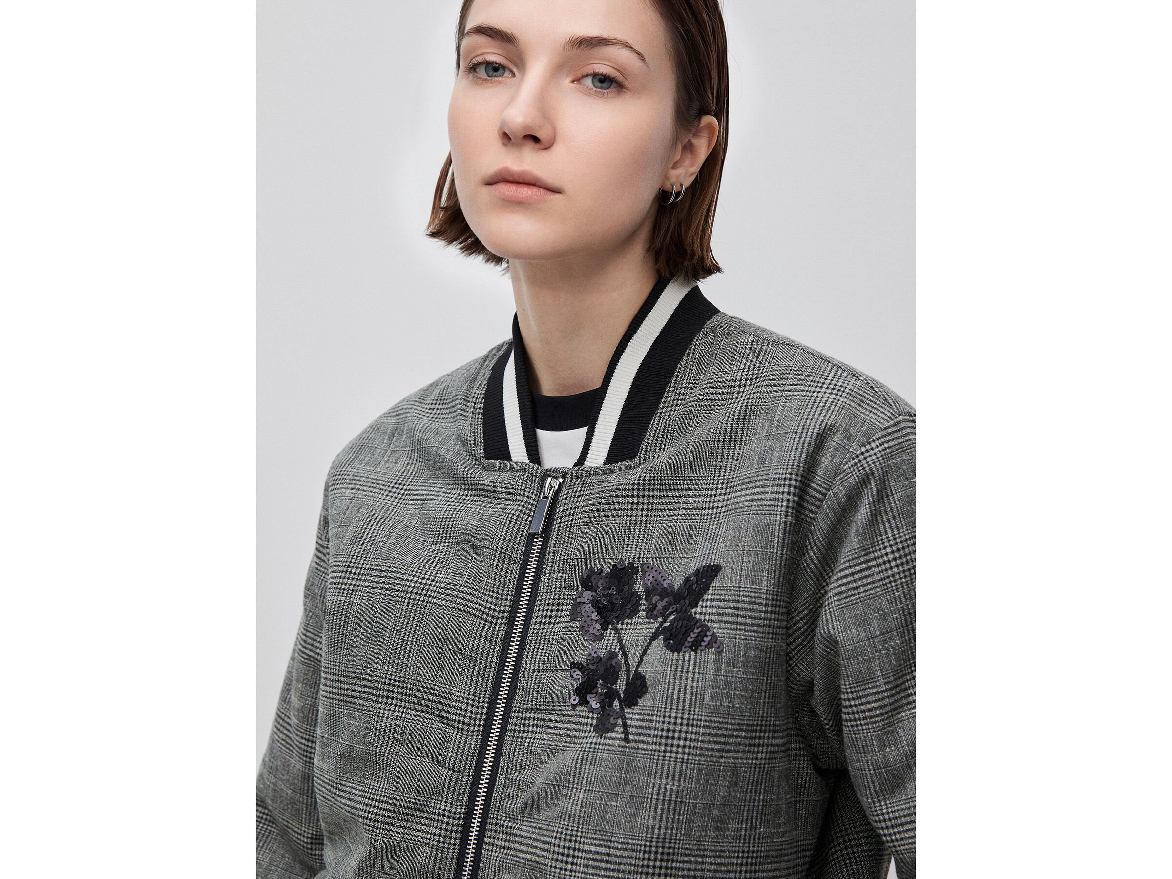 Veste bomber Prince de Galles – Image 5