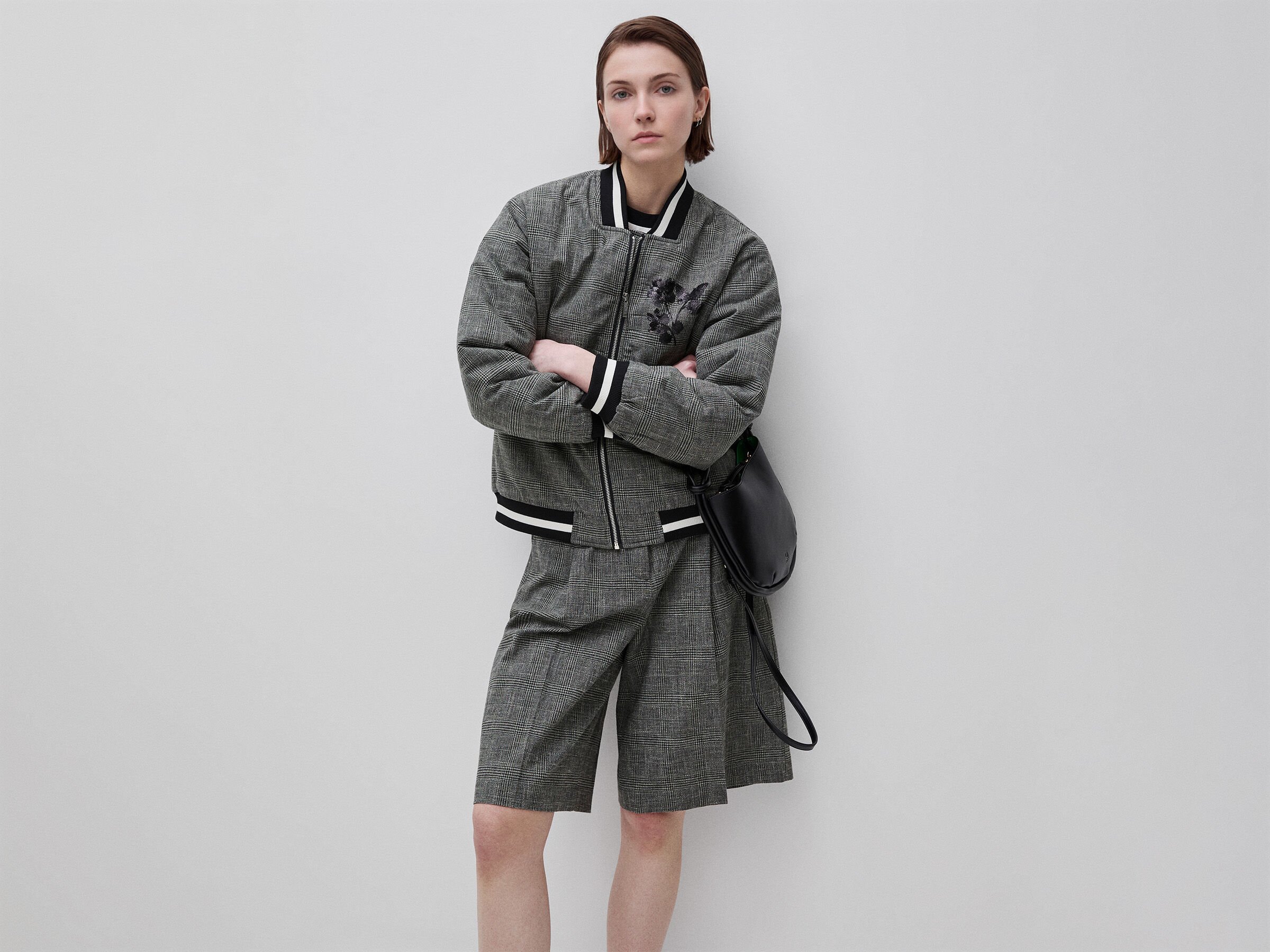 Veste bomber Prince de Galles – Image 4