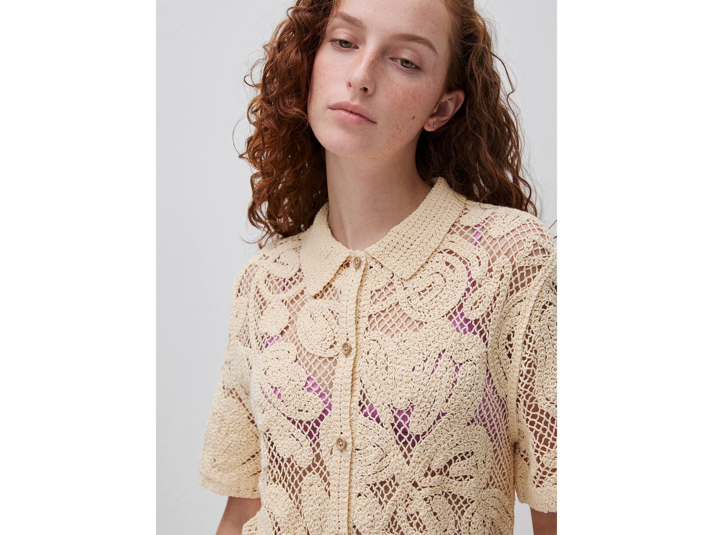 Chemise en maille brodée – Image 2