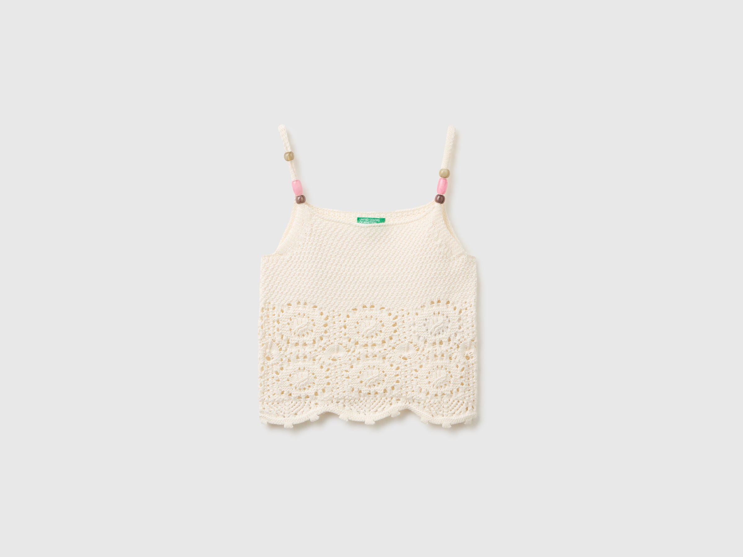 Haut au crochet orné de perles Haut au crochet orné de perles
