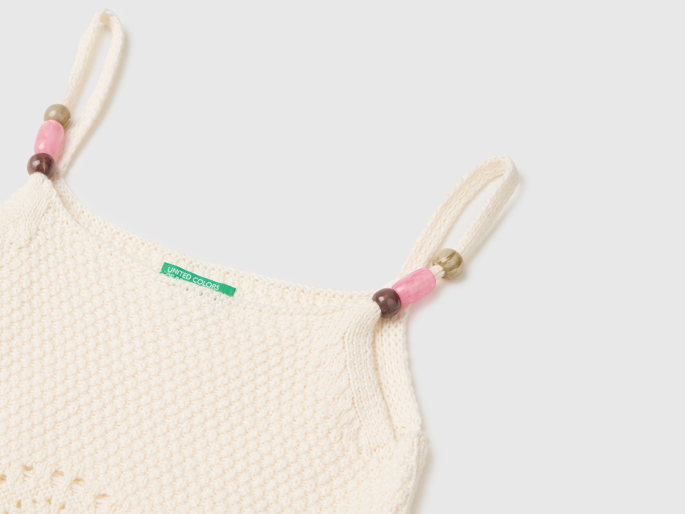 Haut au crochet orné de perles – Image 3