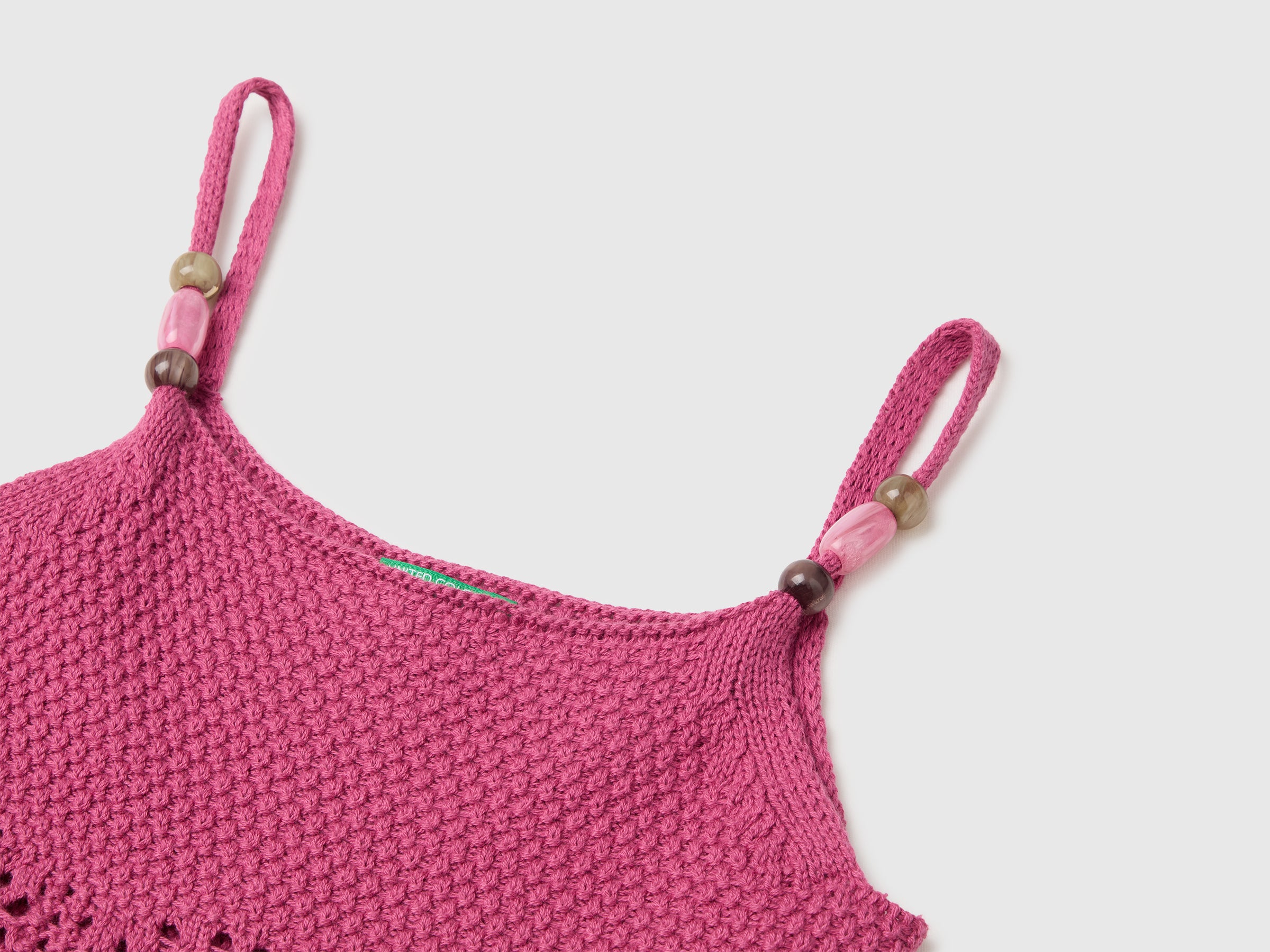 Haut au crochet orné de perles – Image 3