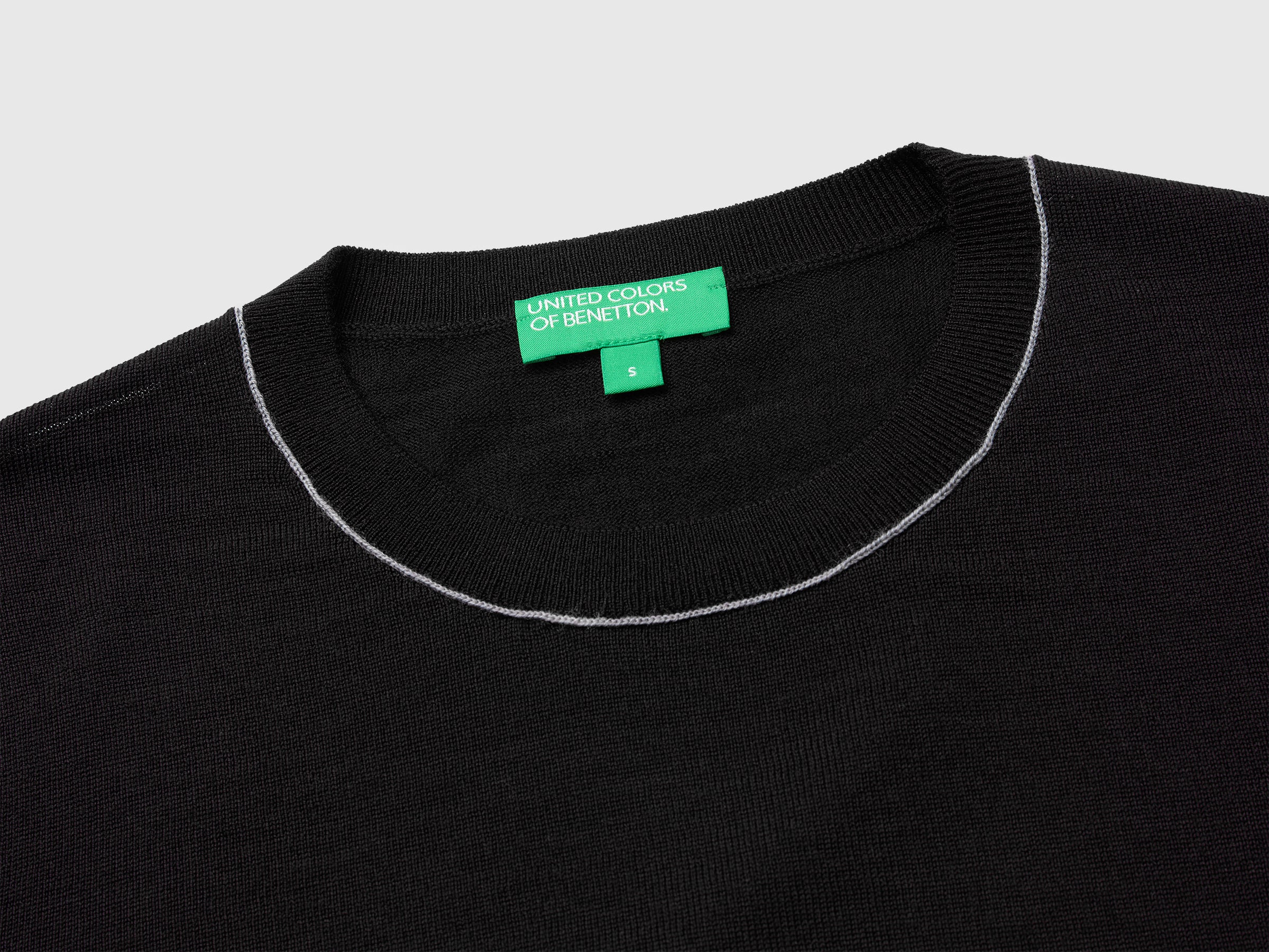 Pull manches courtes 100 % laine mérinos – Image 3