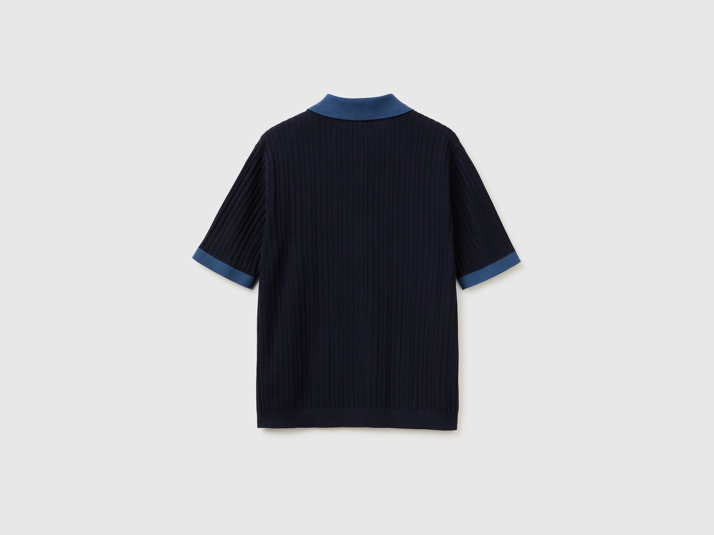 Polo en maille côtelée – Image 2