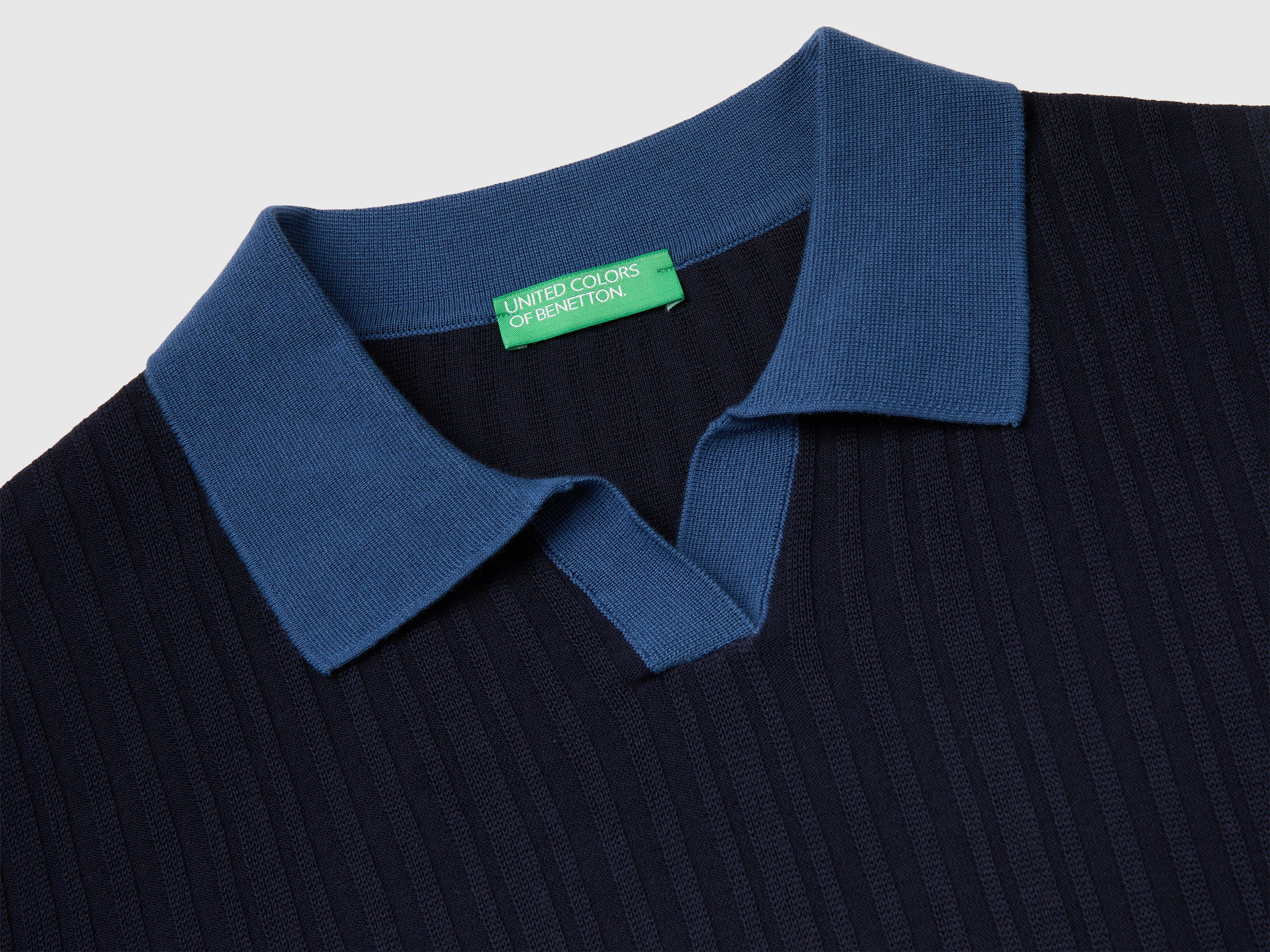 Polo en maille côtelée – Image 3