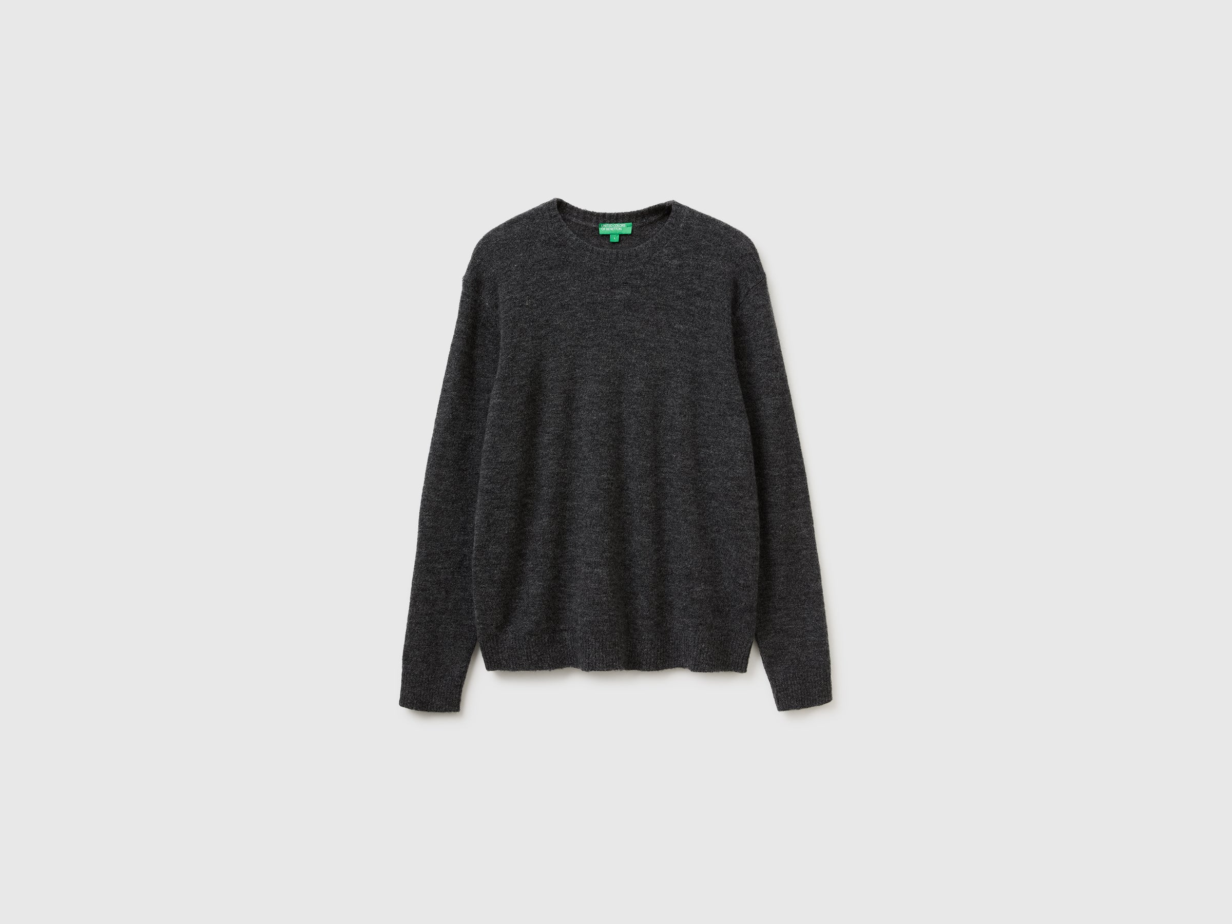 Pull col rond en laine mélangée à l’alpaga – Image 5