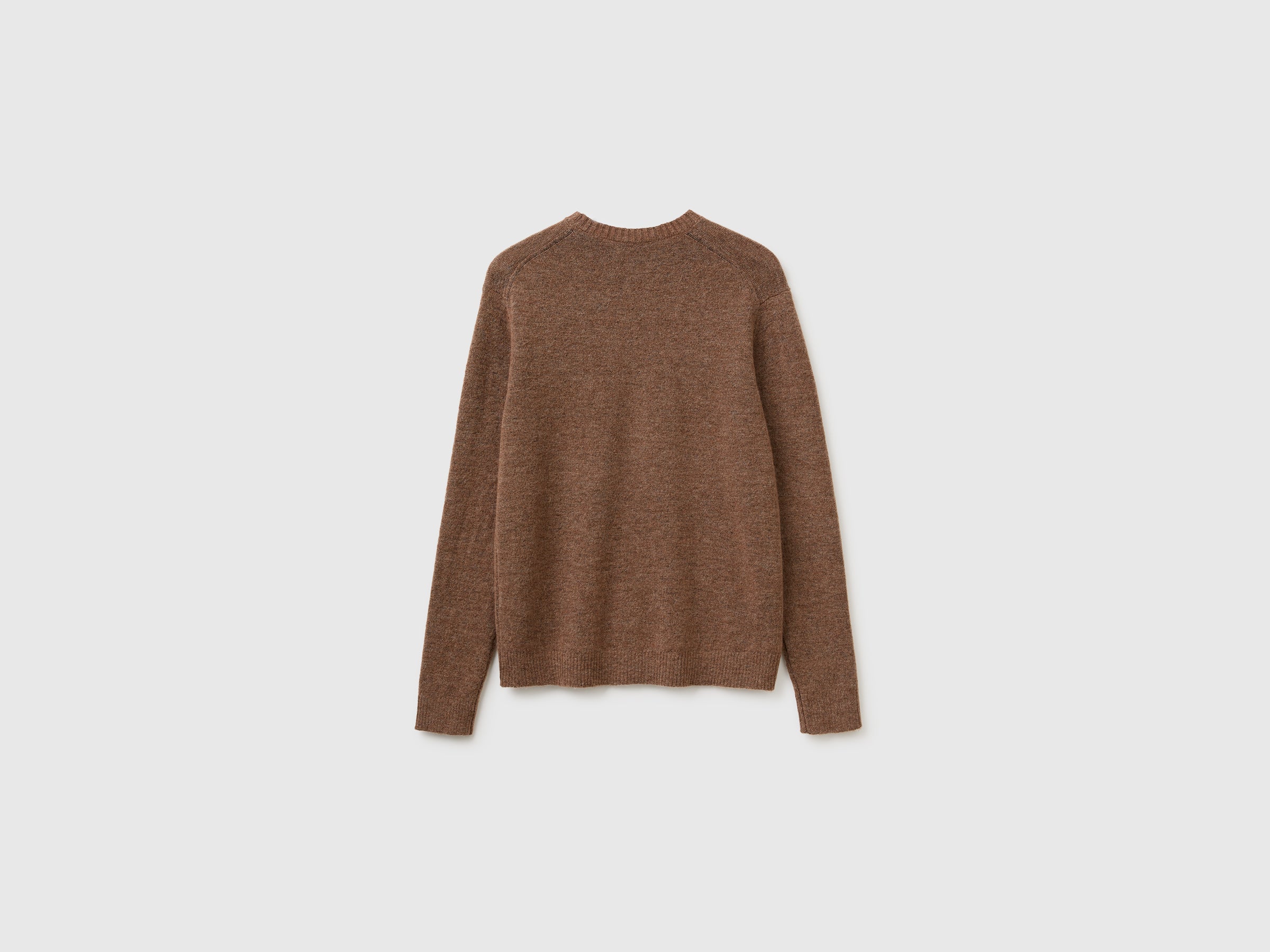 Pull col rond en laine mélangée à l’alpaga – Image 2
