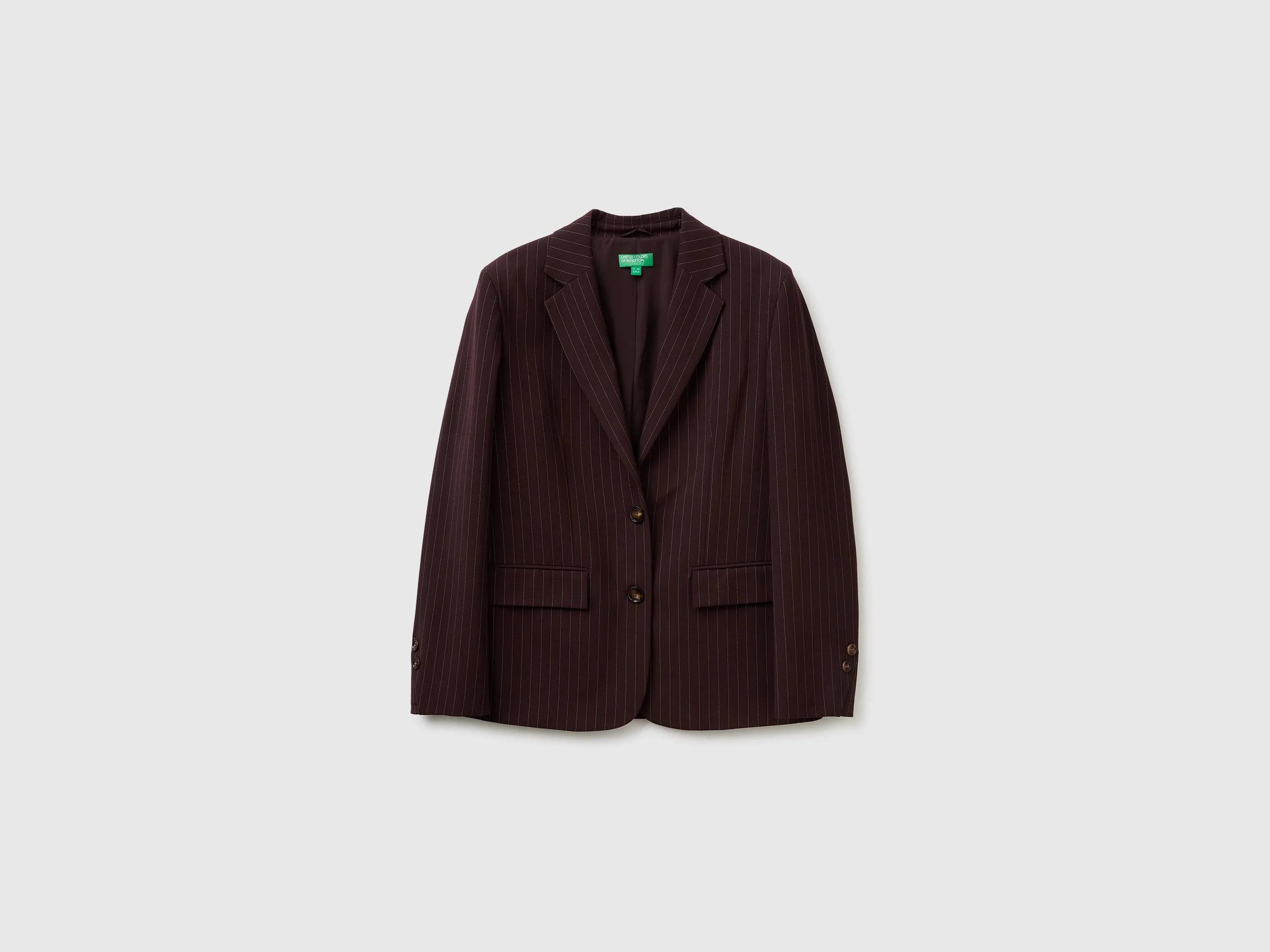 Blazer rayé coupe confort – Image 5