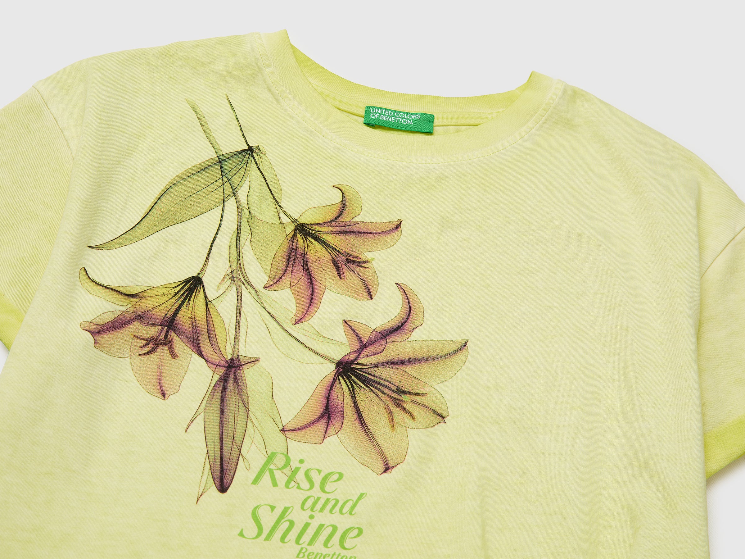 T-shirt imprimé et à nœud – Image 3