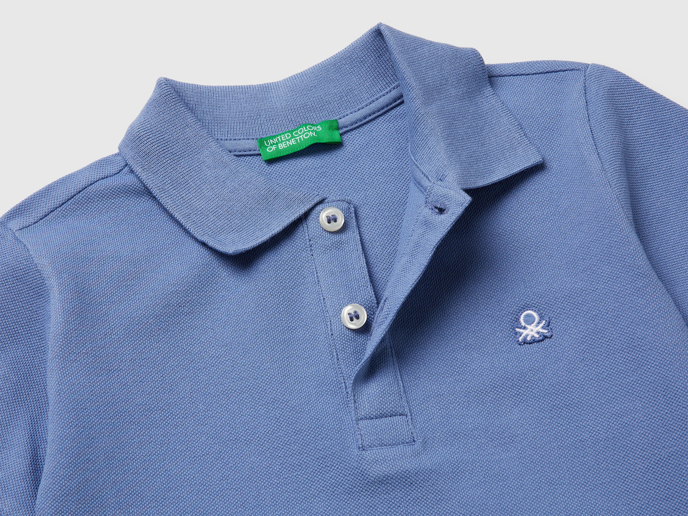 Polo à manches courtes en pur coton – Image 3