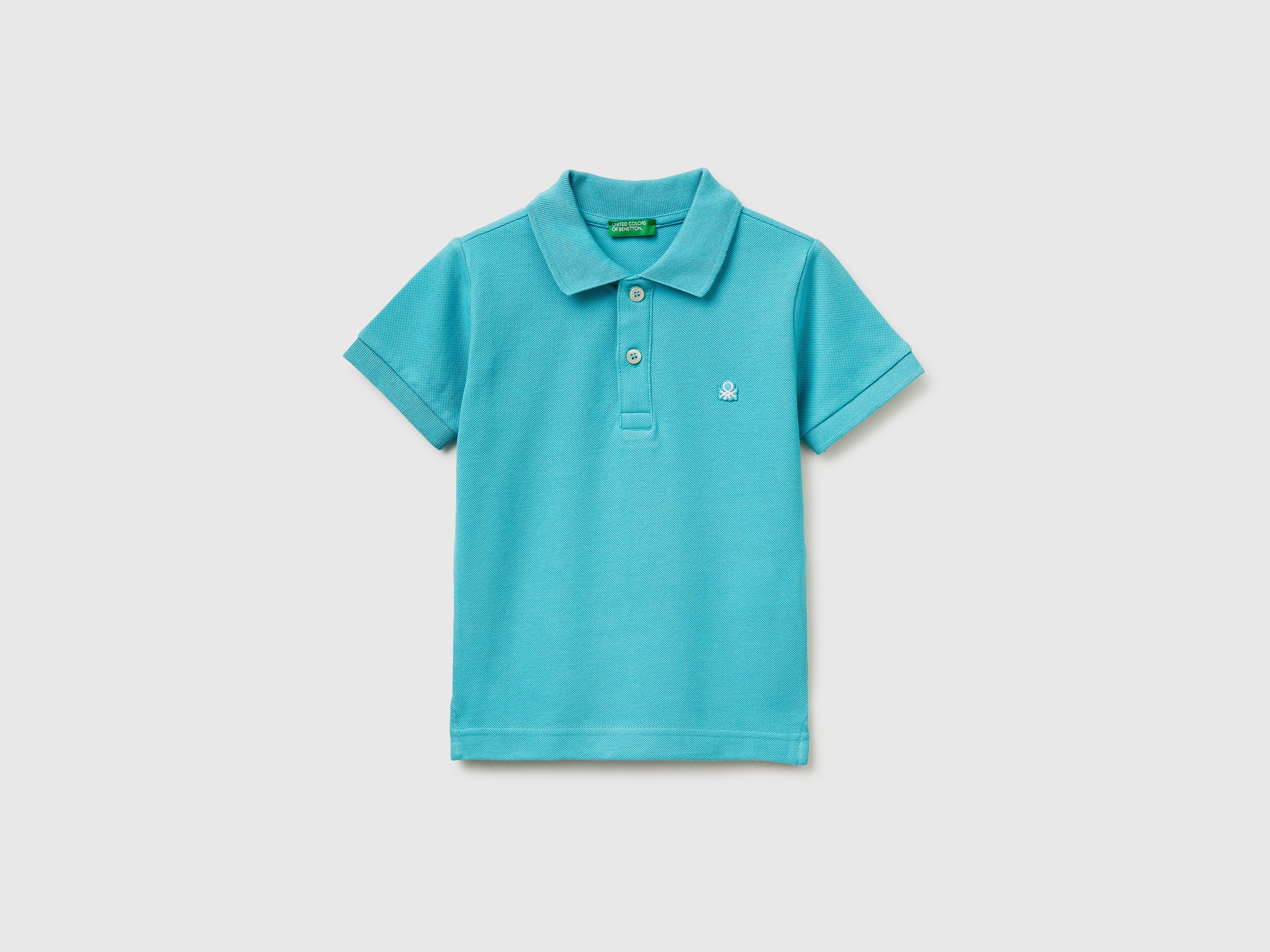 Polo à manches courtes en pur coton Polo à manches courtes en pur coton