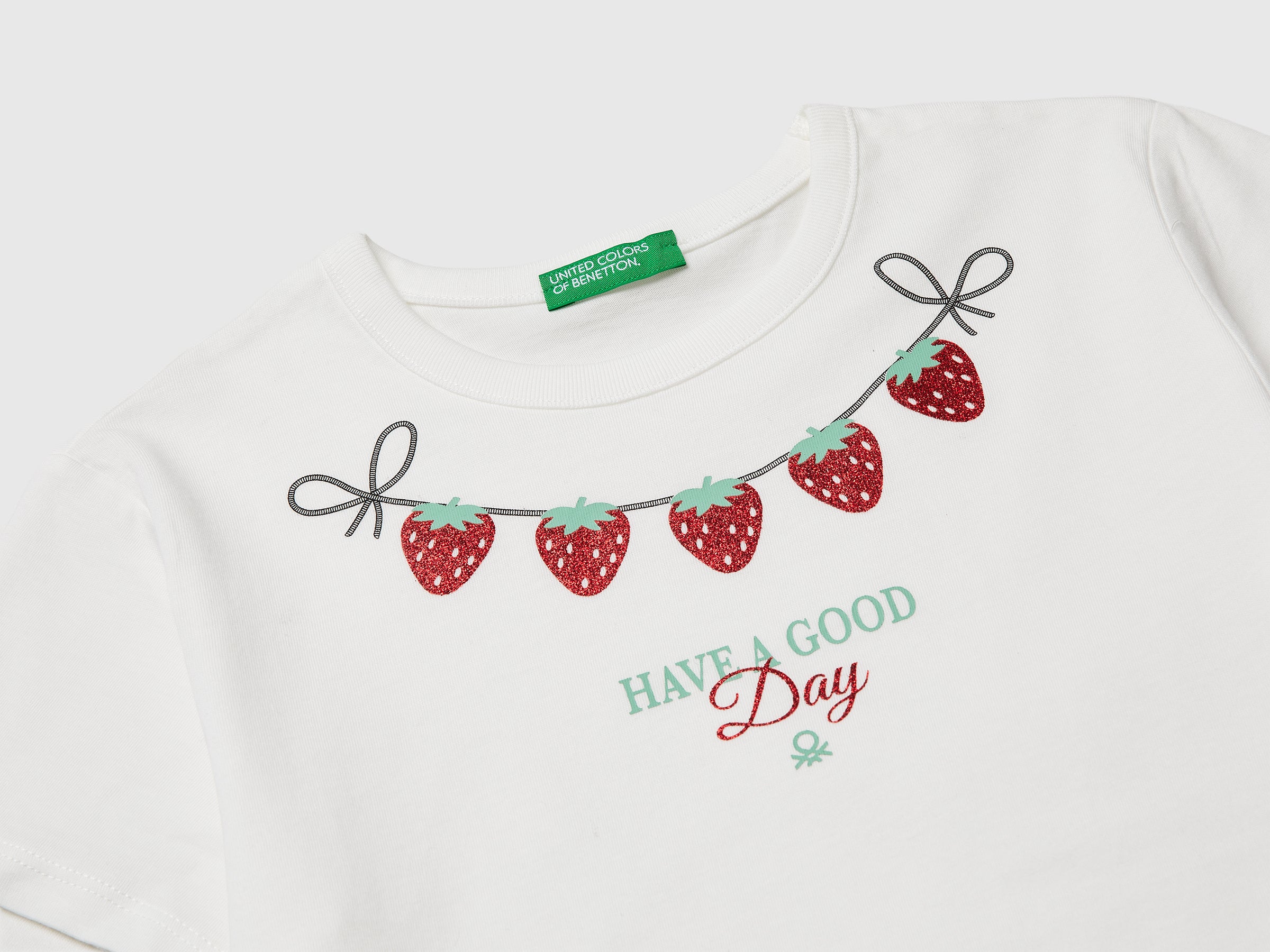 T-shirt imprimé et pailleté – Image 3