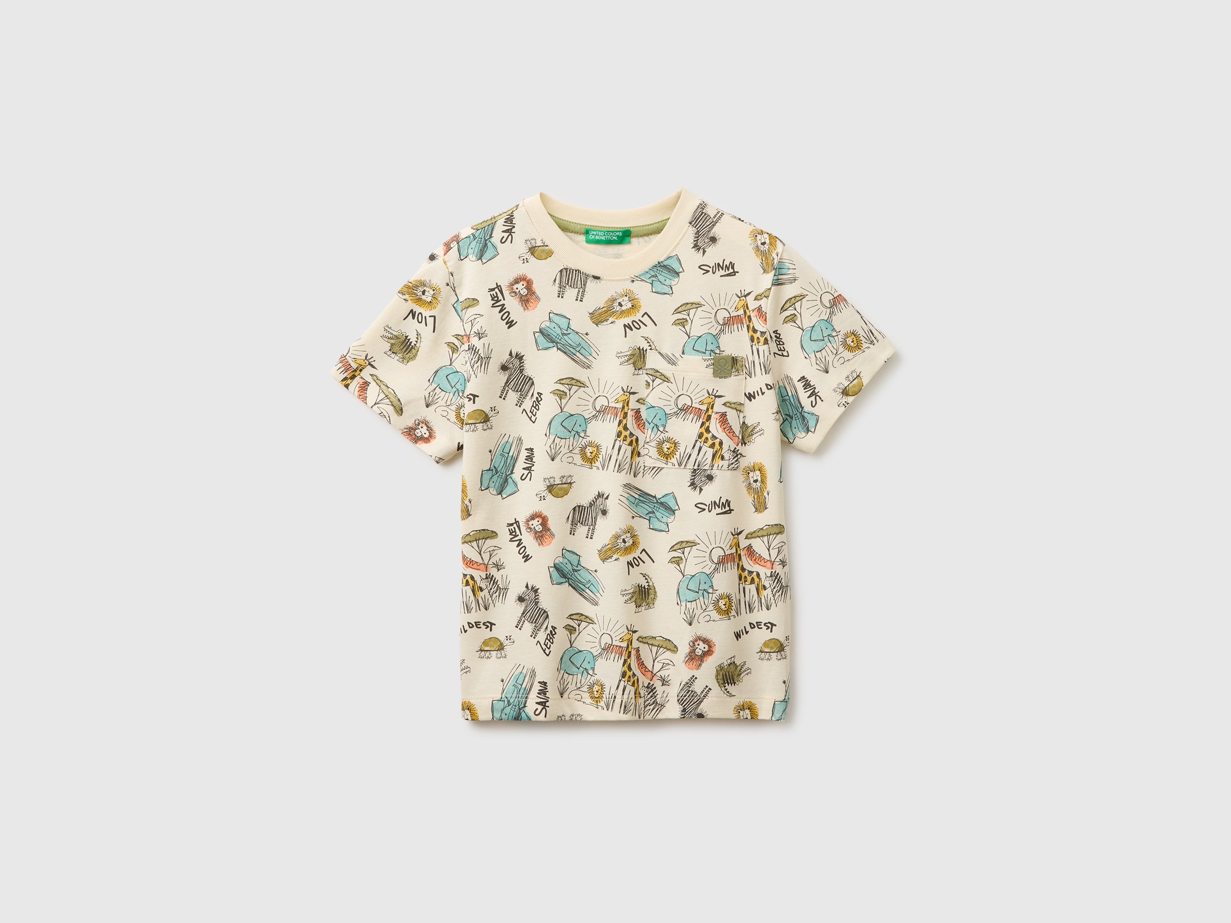 T-shirt à imprimé safari T-shirt à imprimé safari