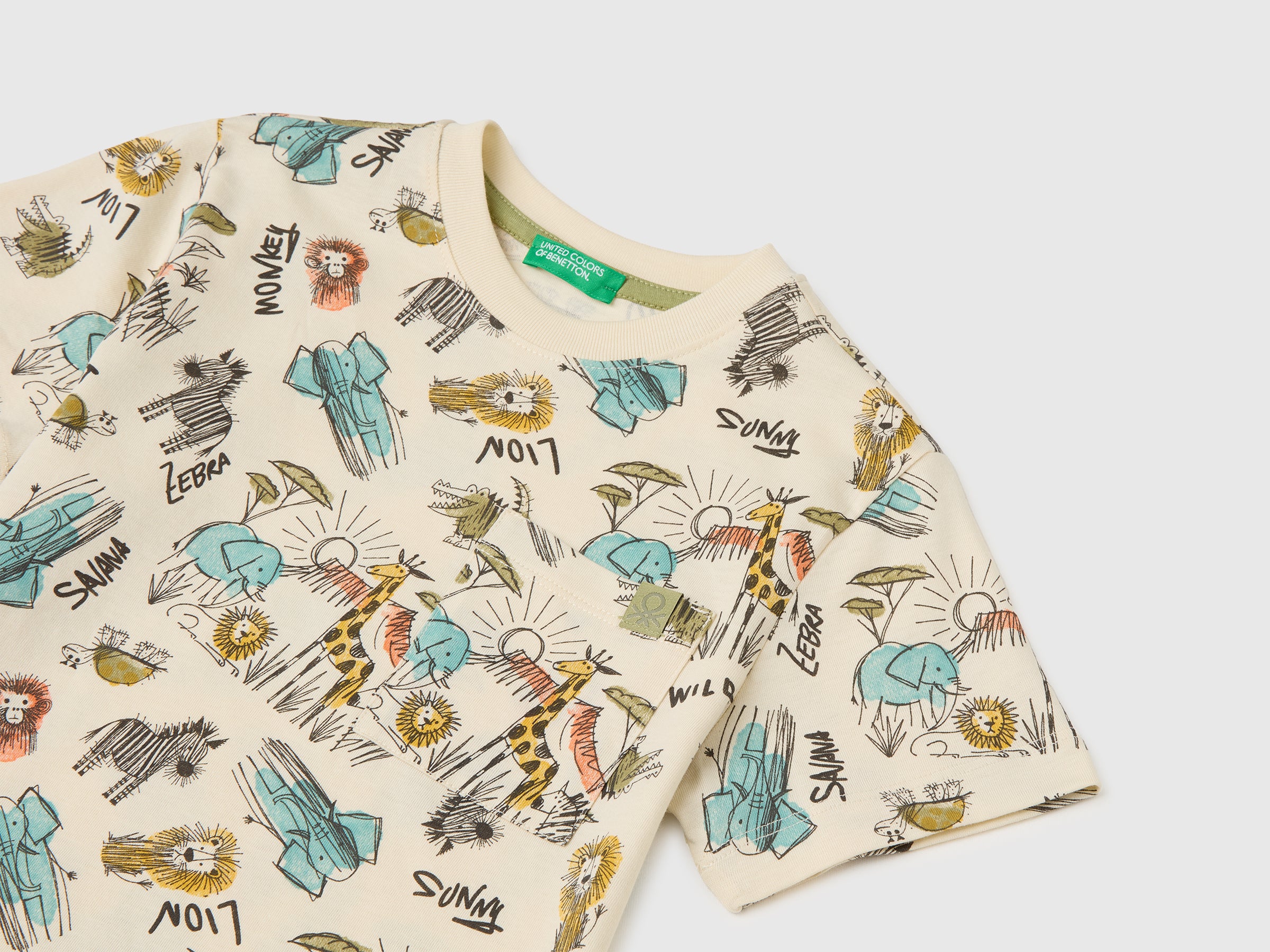 T-shirt à imprimé safari – Image 3