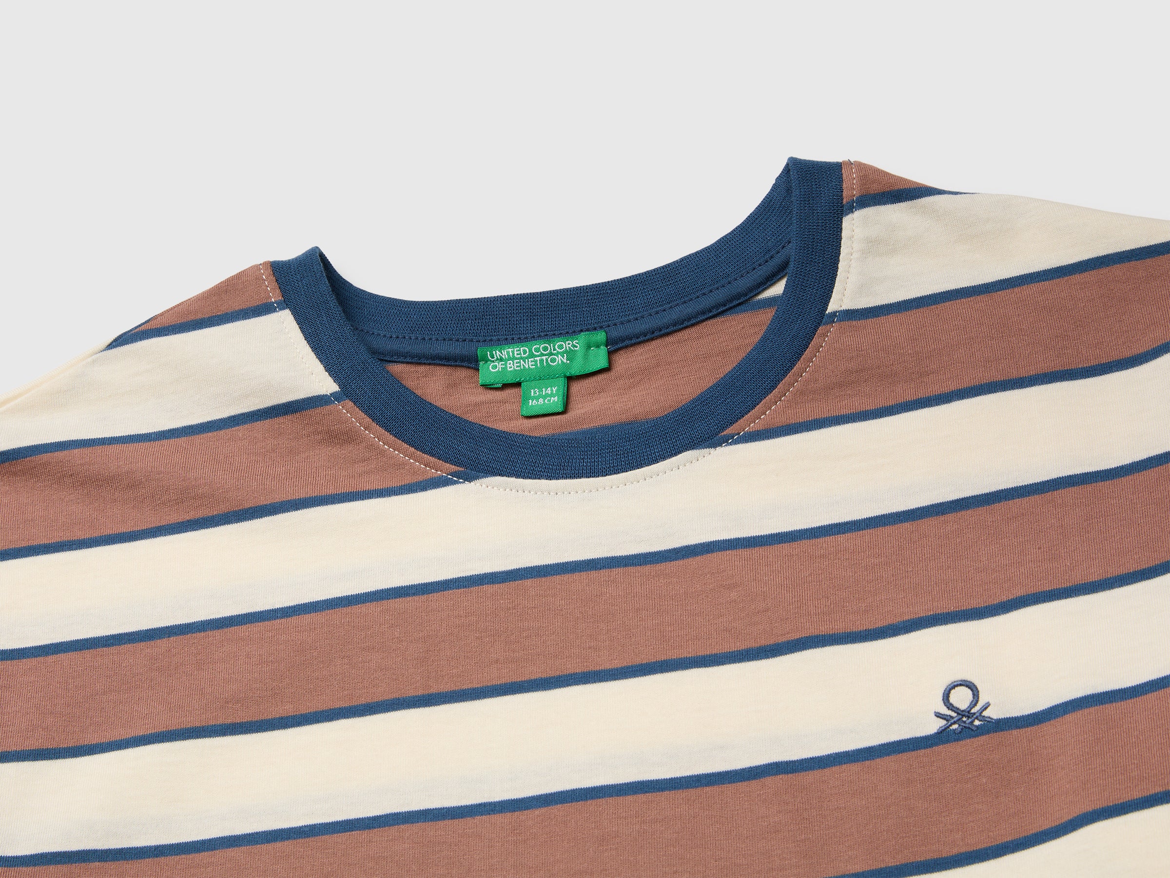 T-shirt rayé en coton biologique – Image 3