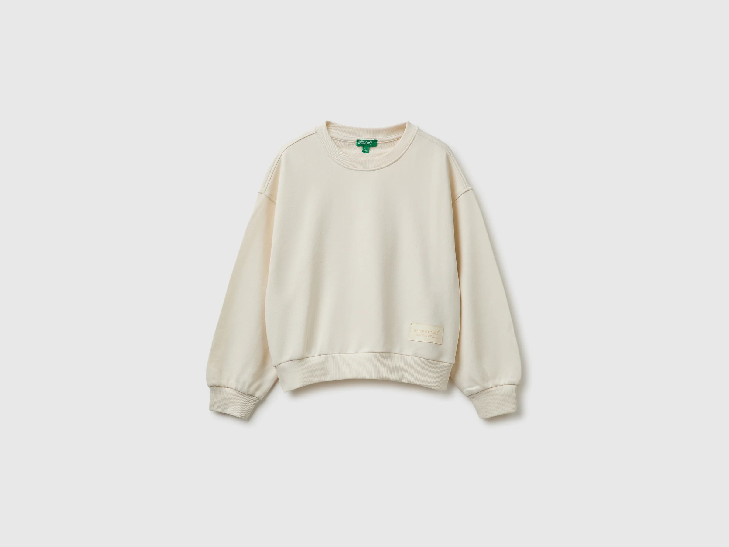 Sweat col rond 100 % coton Sweat col rond 100 % coton