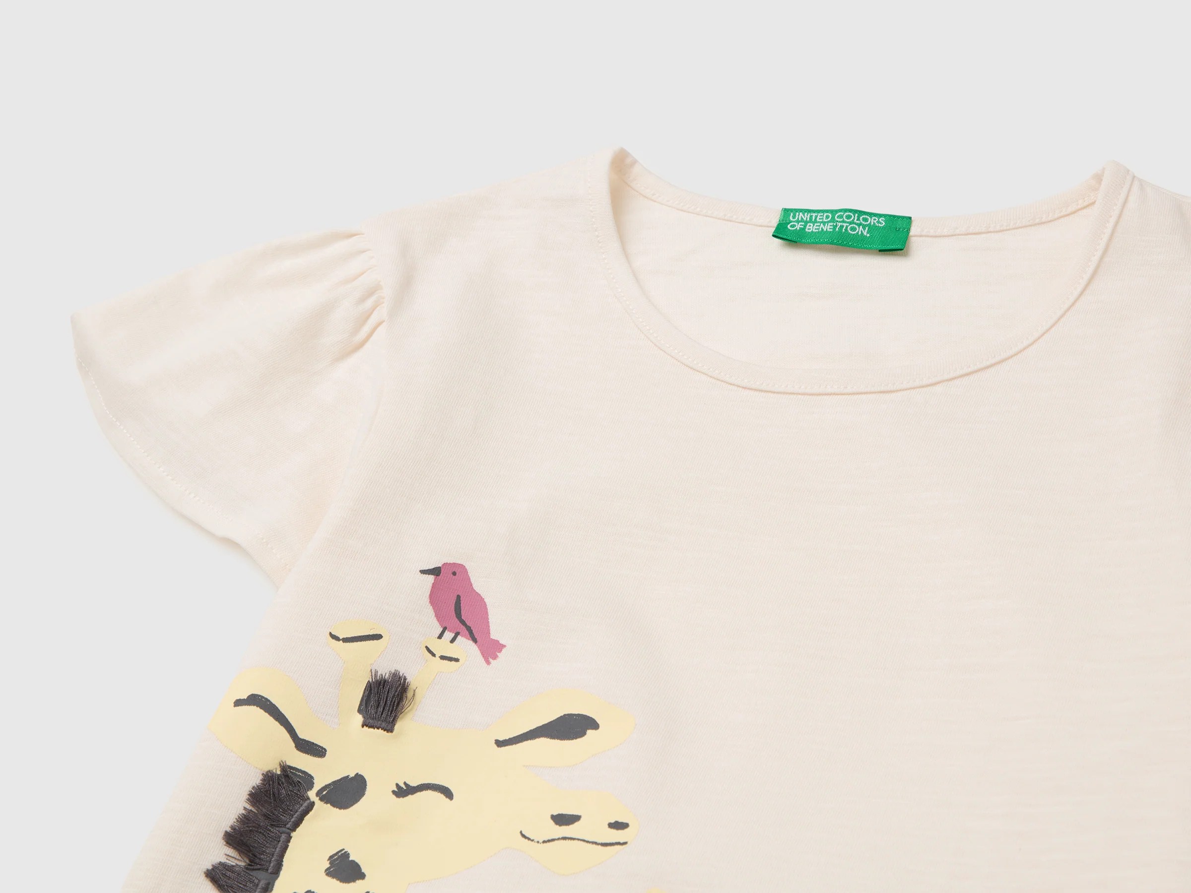 T-shirt à imprimé girafe T-shirt à imprimé girafe