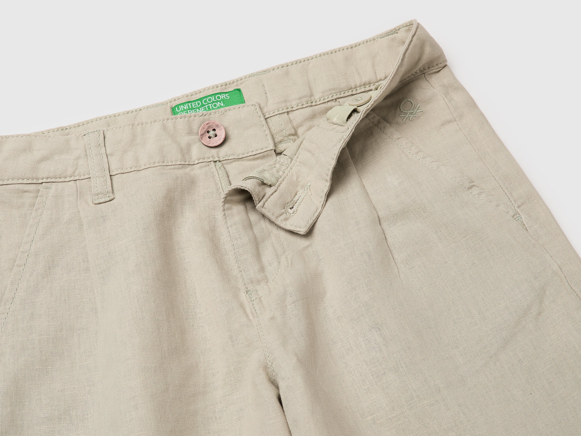 Short en lin mélangé – Image 3
